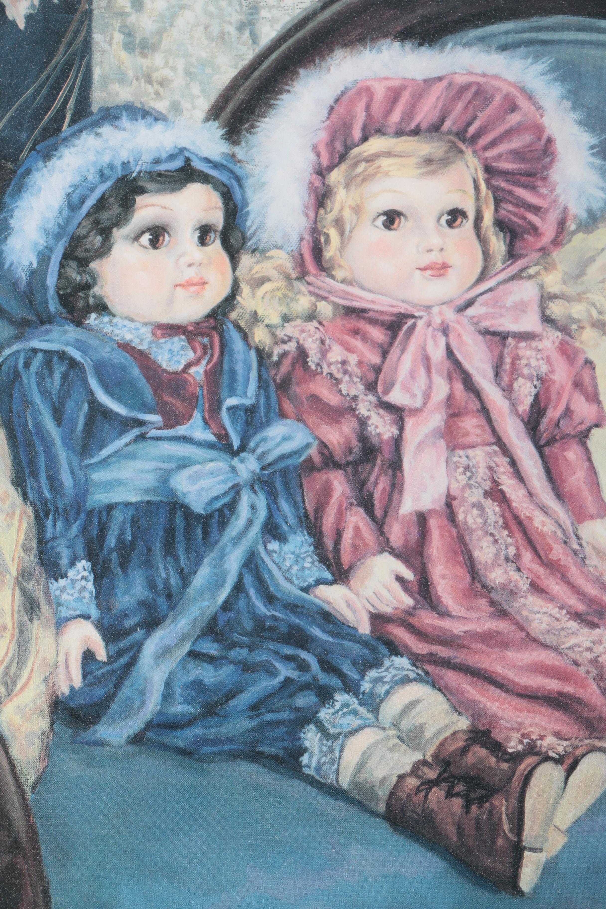 Offset Lithograph After Val Bishop's "Sweethearts"