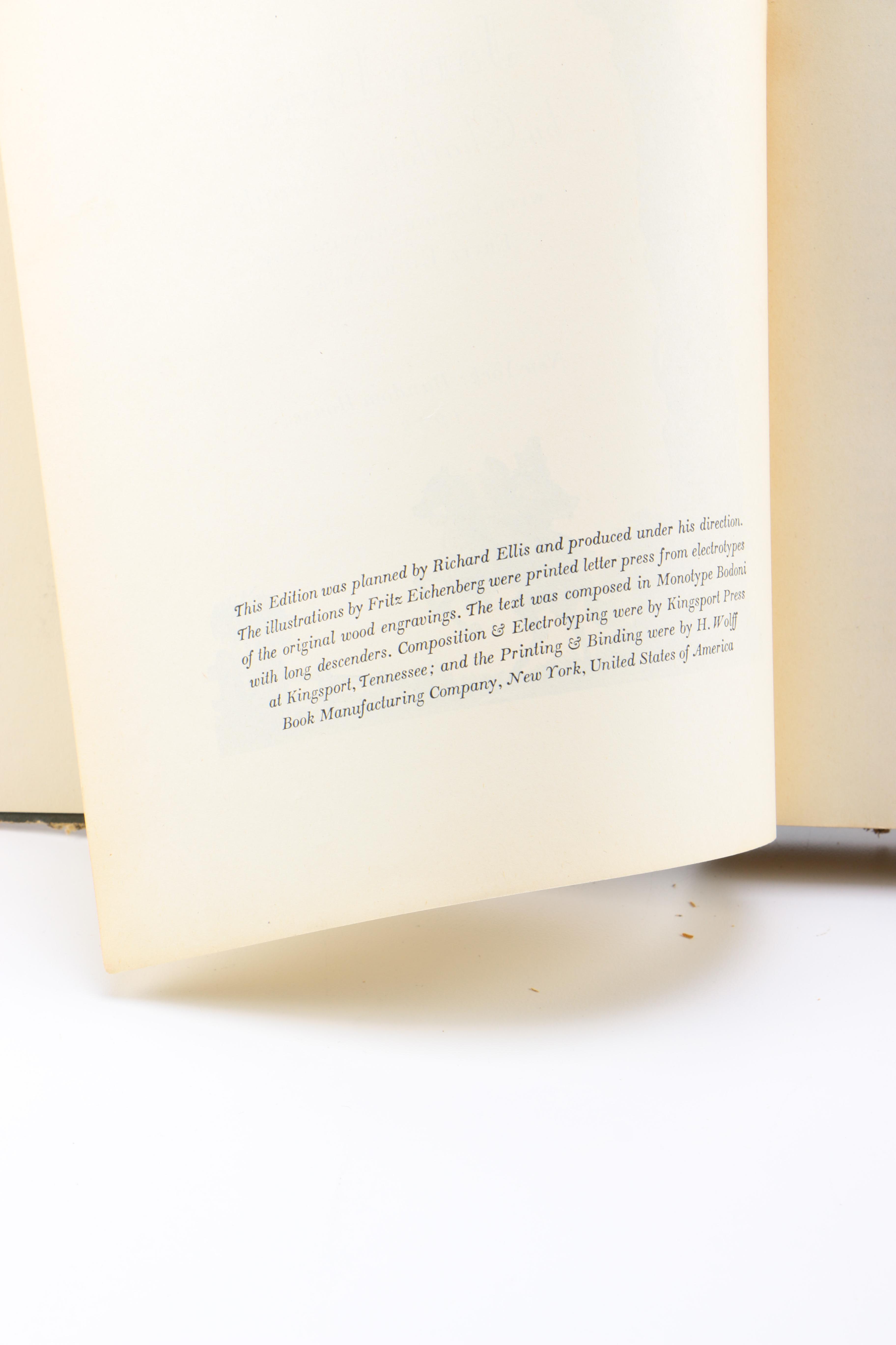 1943 "Jane Eyre" Illustrated by Fritz Eichenberg