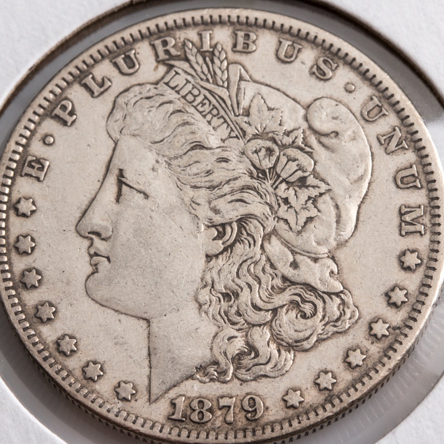 1879 Silver Morgan Dollar