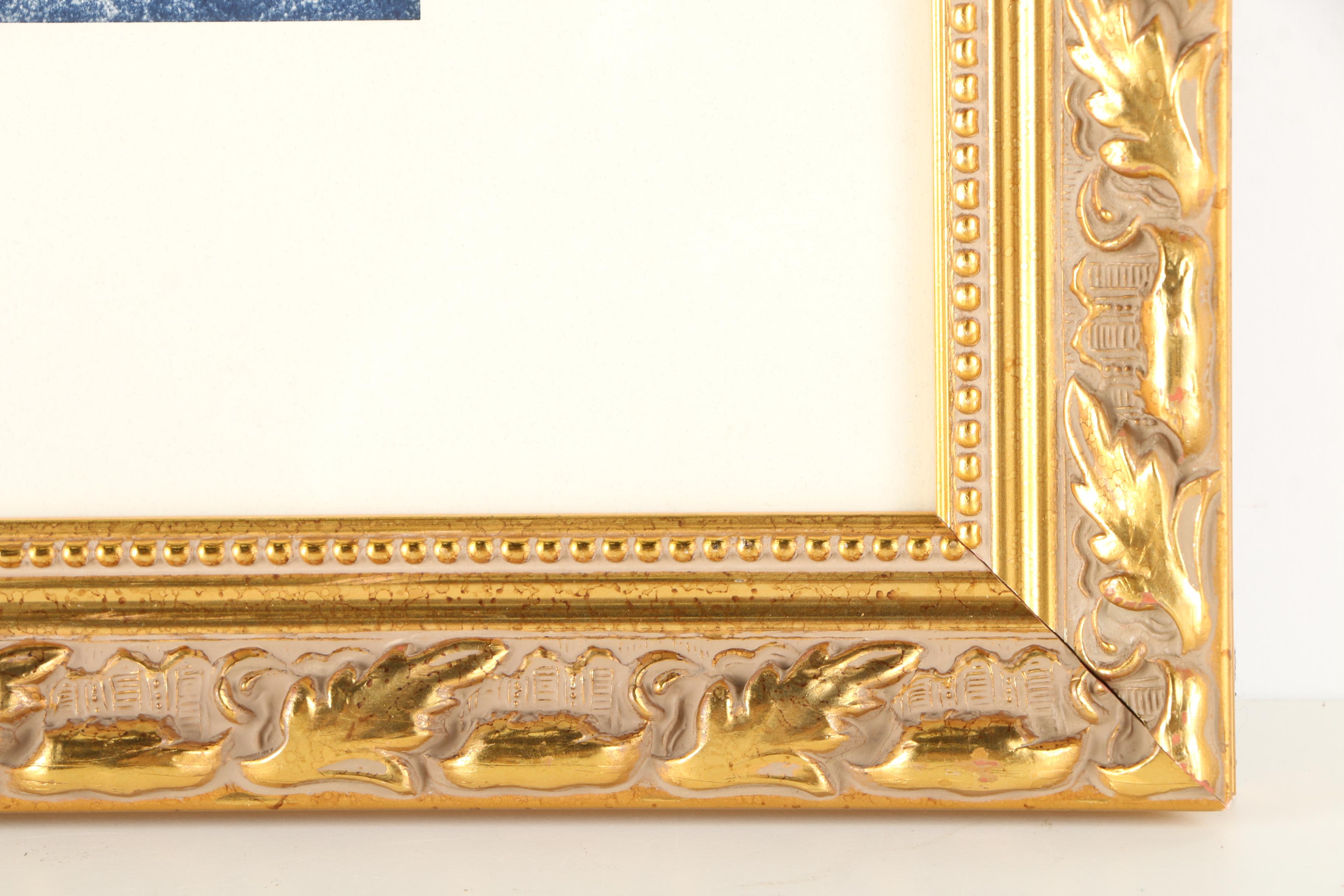 Offset Lithographs of Blue and White Pottery