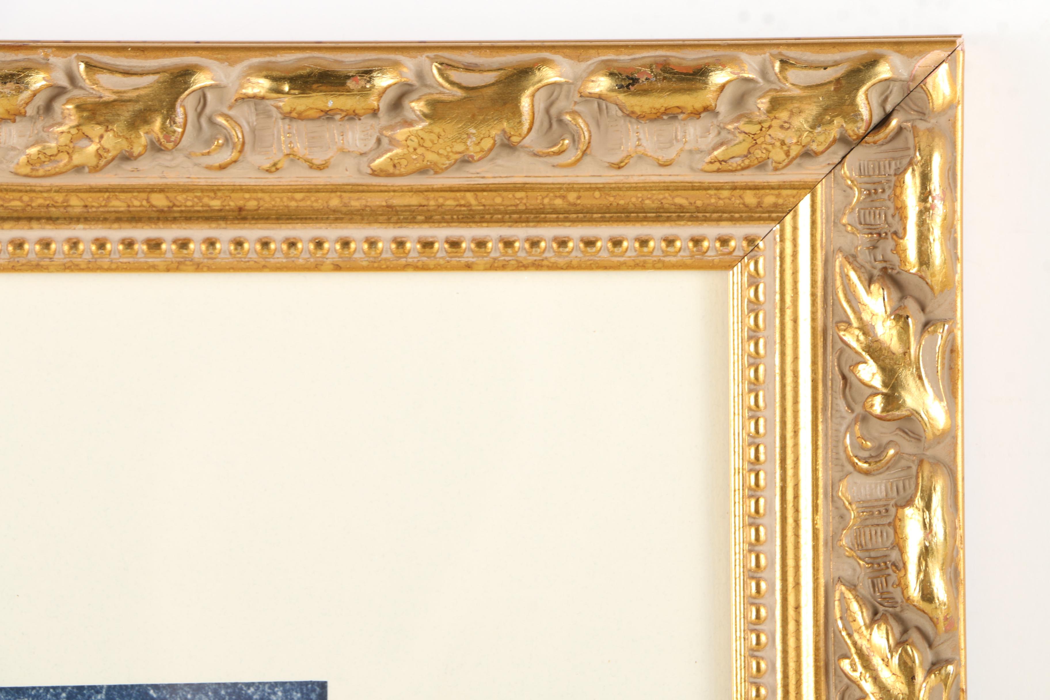 Offset Lithographs of Blue and White Pottery