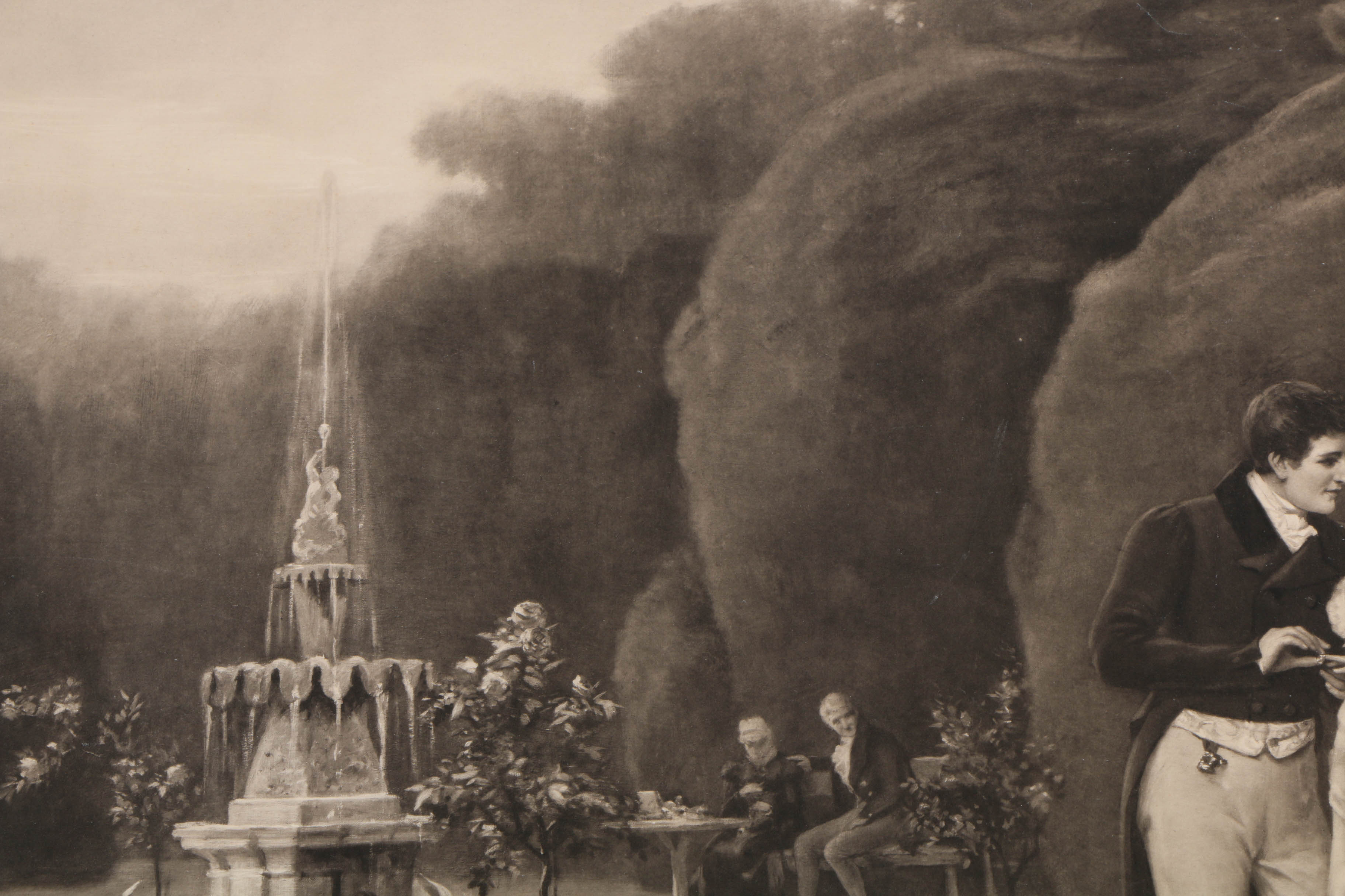 Photogravure After John Haynes-Williams Original Artwork of a Couple