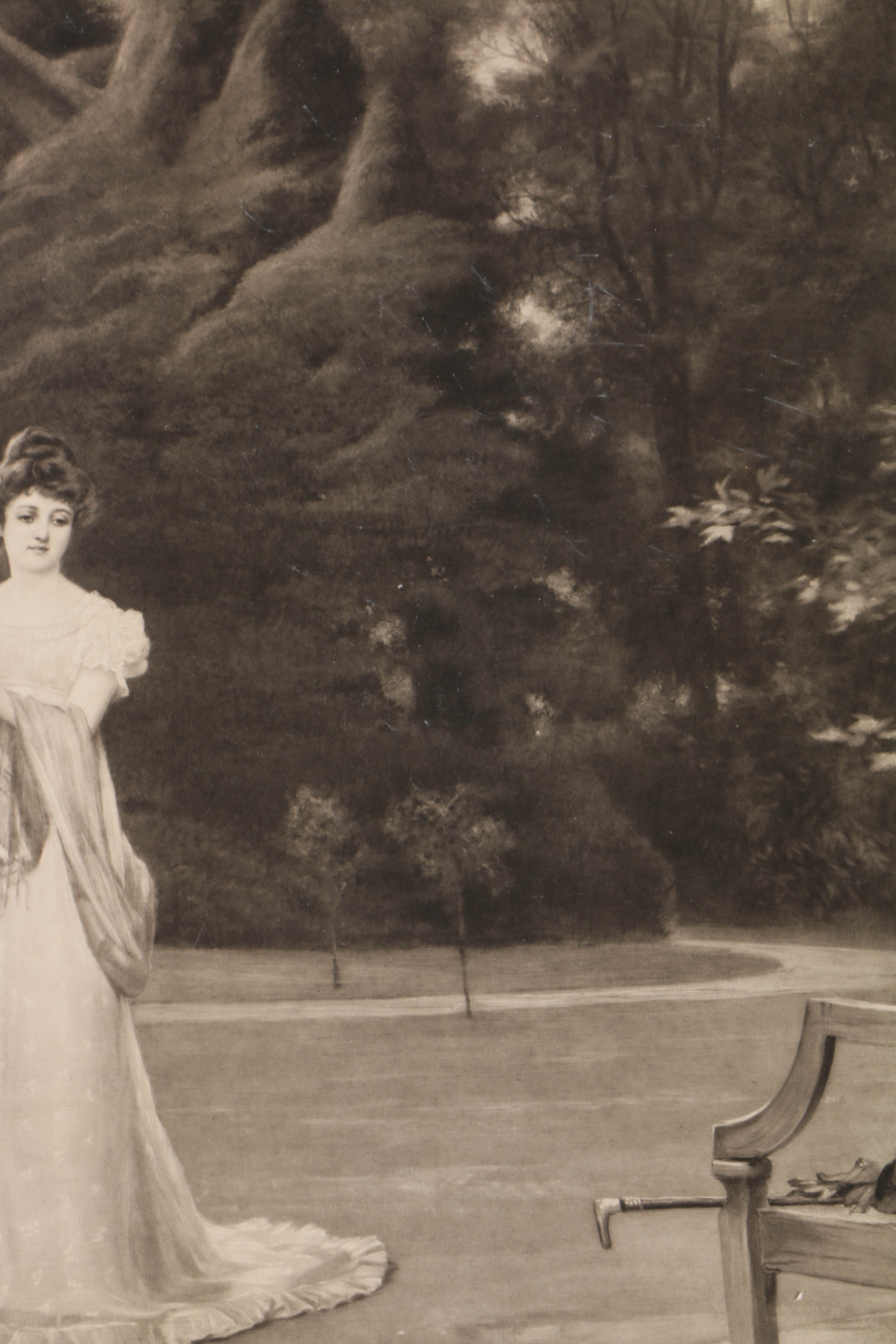 Photogravure After John Haynes-Williams Original Artwork of a Couple