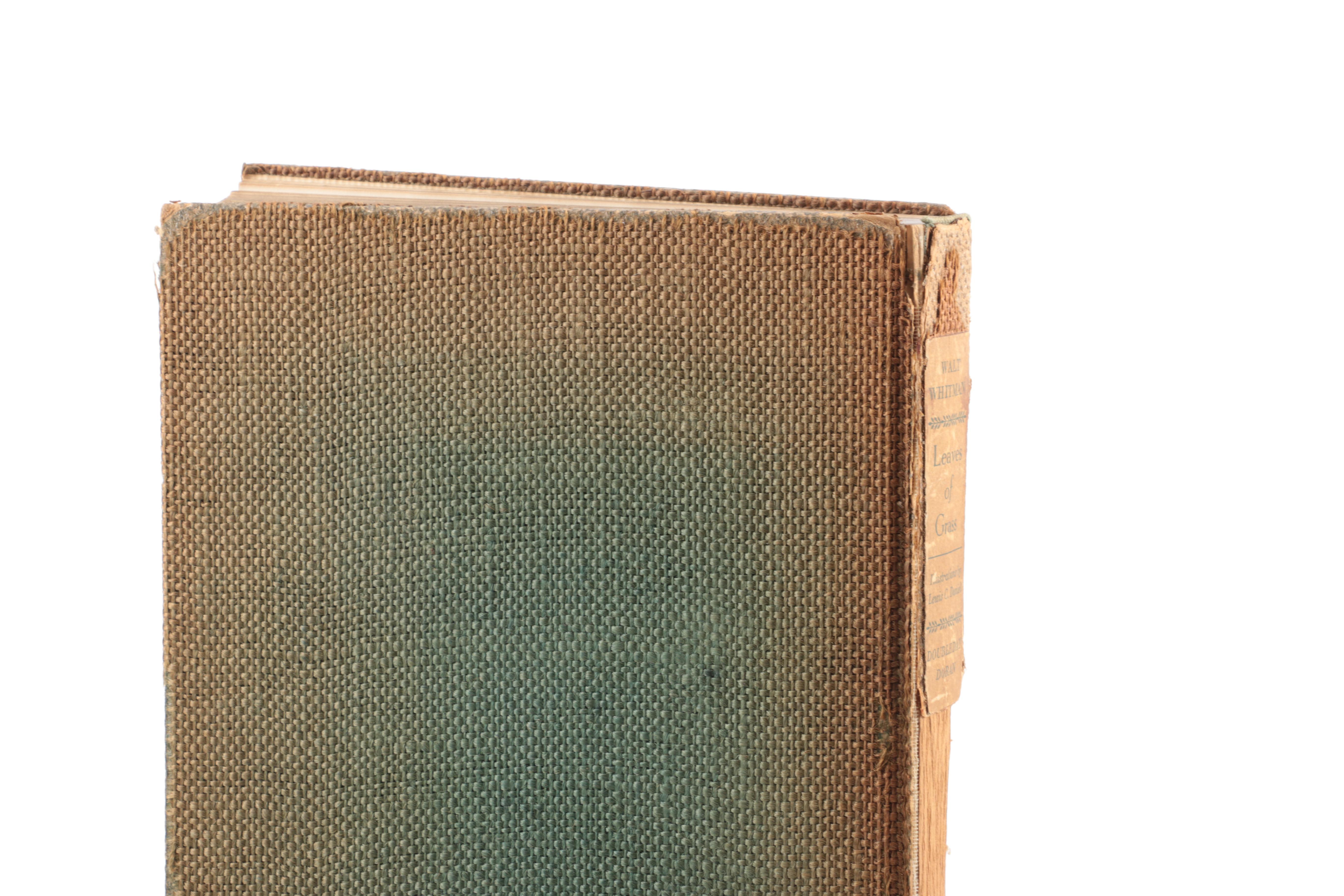 1940 Illustrated "Leaves of Grass" by Walt Whitman