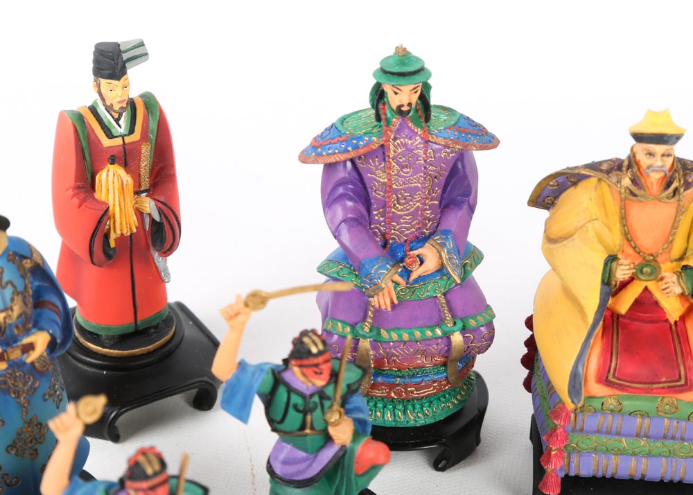 Franklin Mint "Emperors of the Orient" Chess Pieces