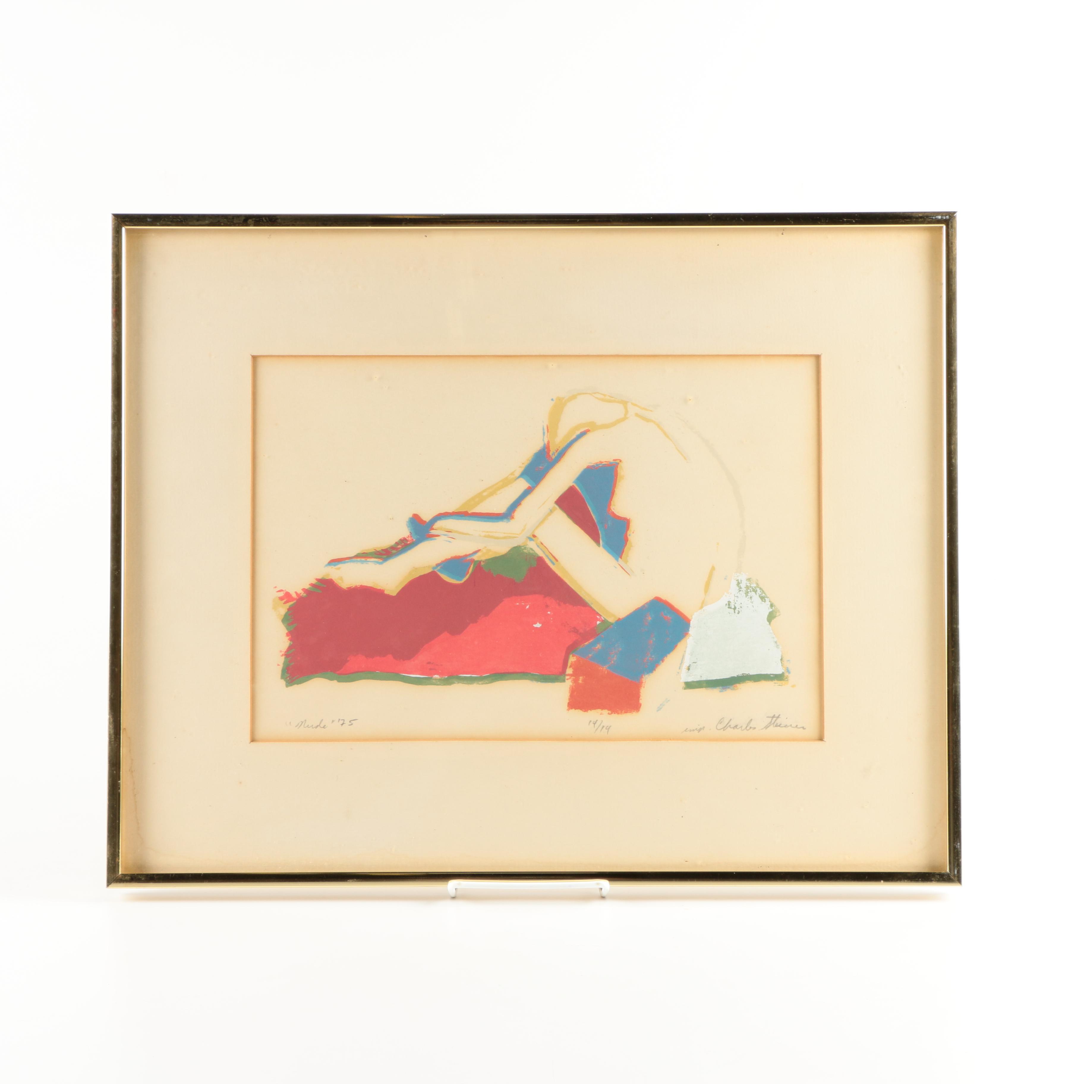 Charles Steiner Limited Edition Serigraph "Nude"