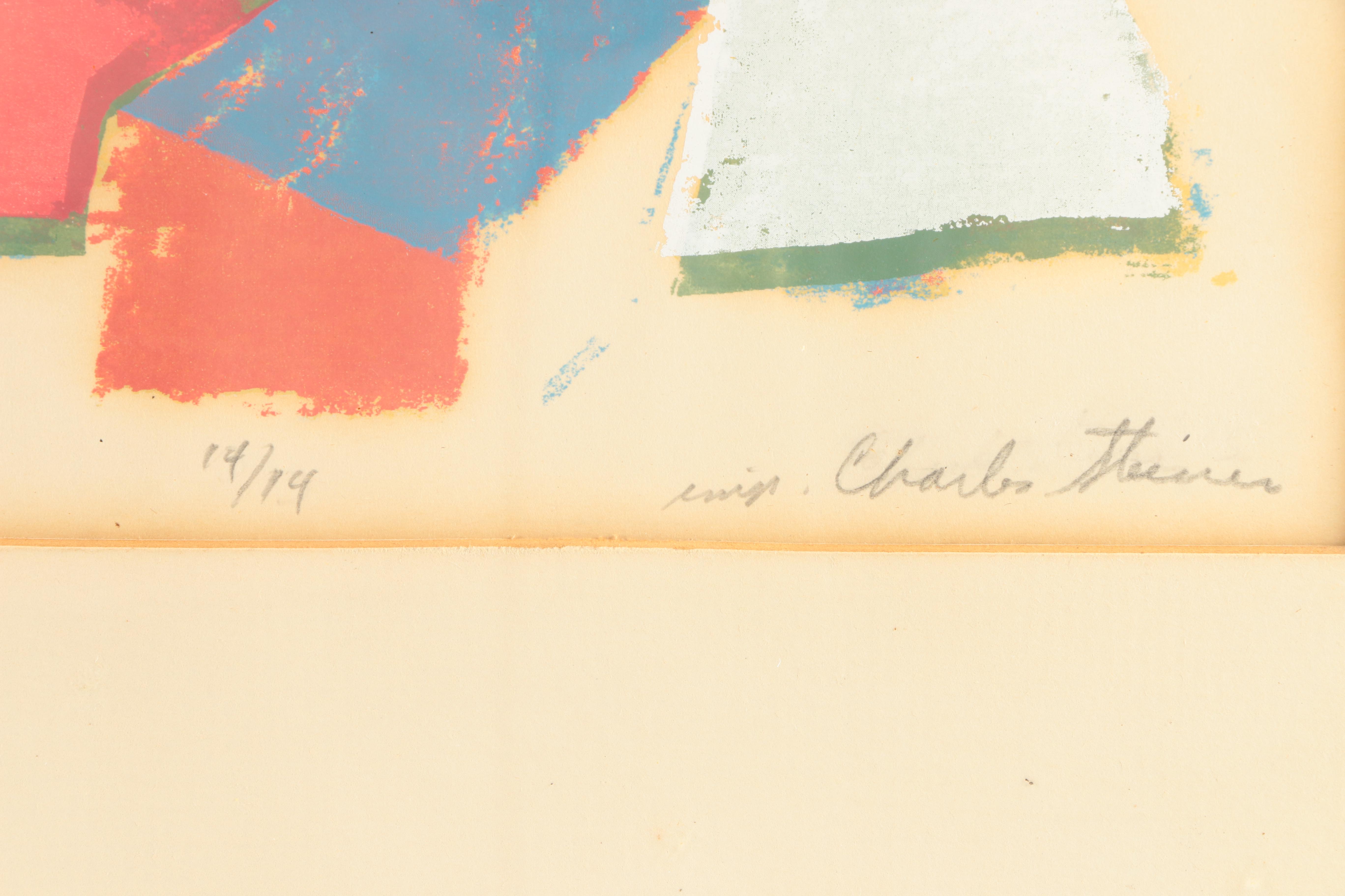 Charles Steiner Limited Edition Serigraph "Nude"