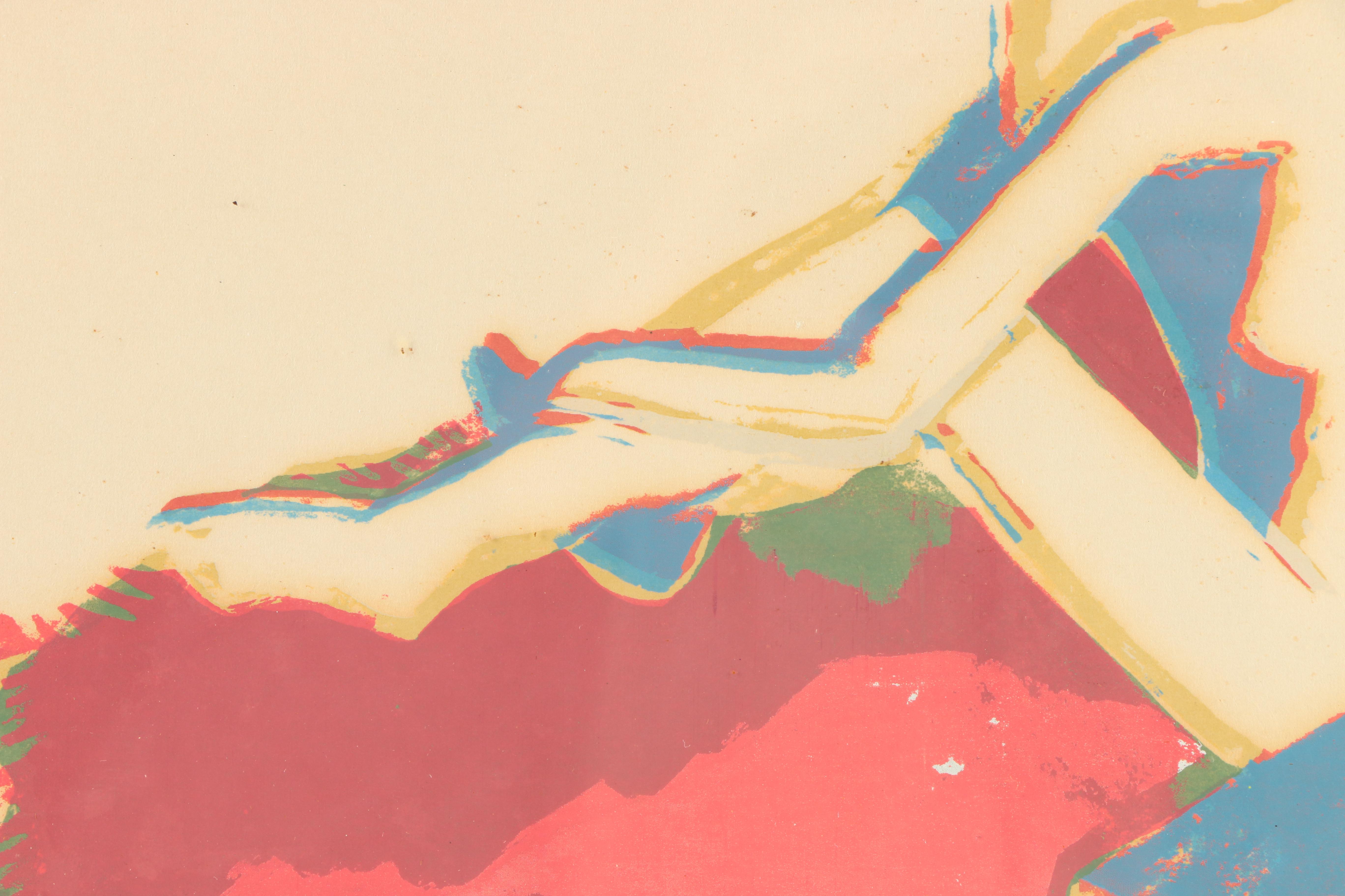 Charles Steiner Limited Edition Serigraph "Nude"