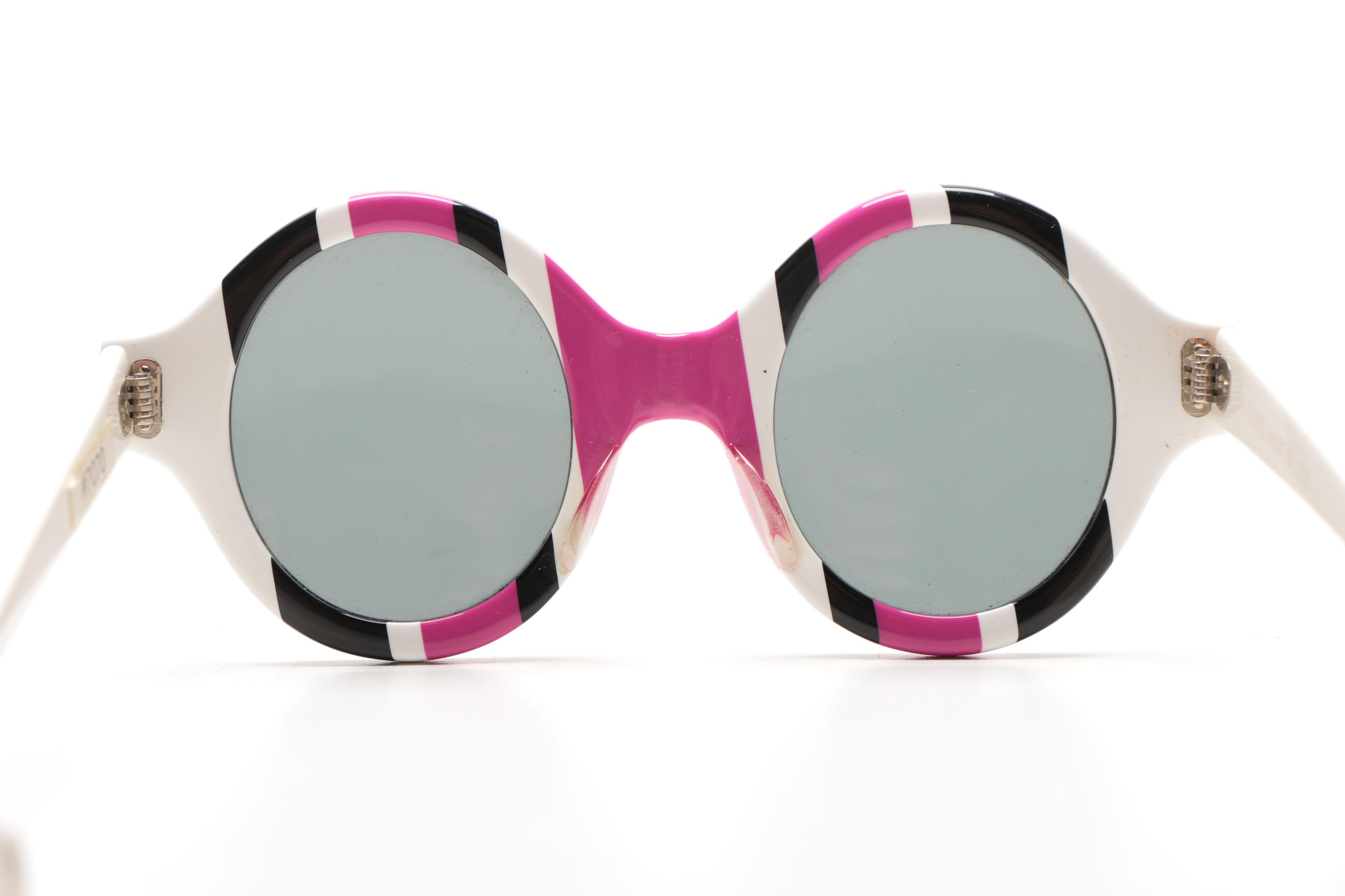 Vintage Patterned Sunglasses