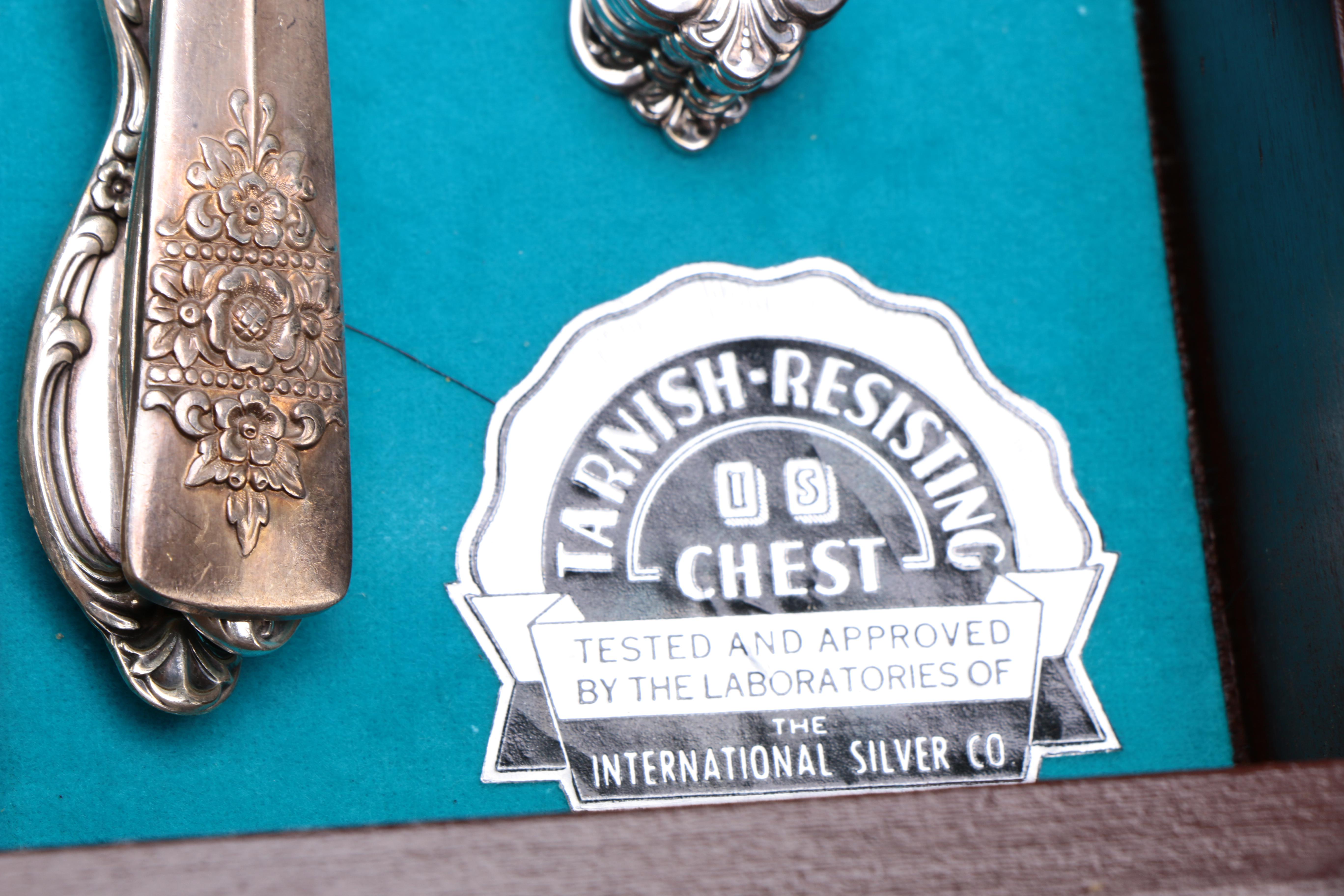 Wm. A Rogers "Valley Rose" Silver Plate Flatware