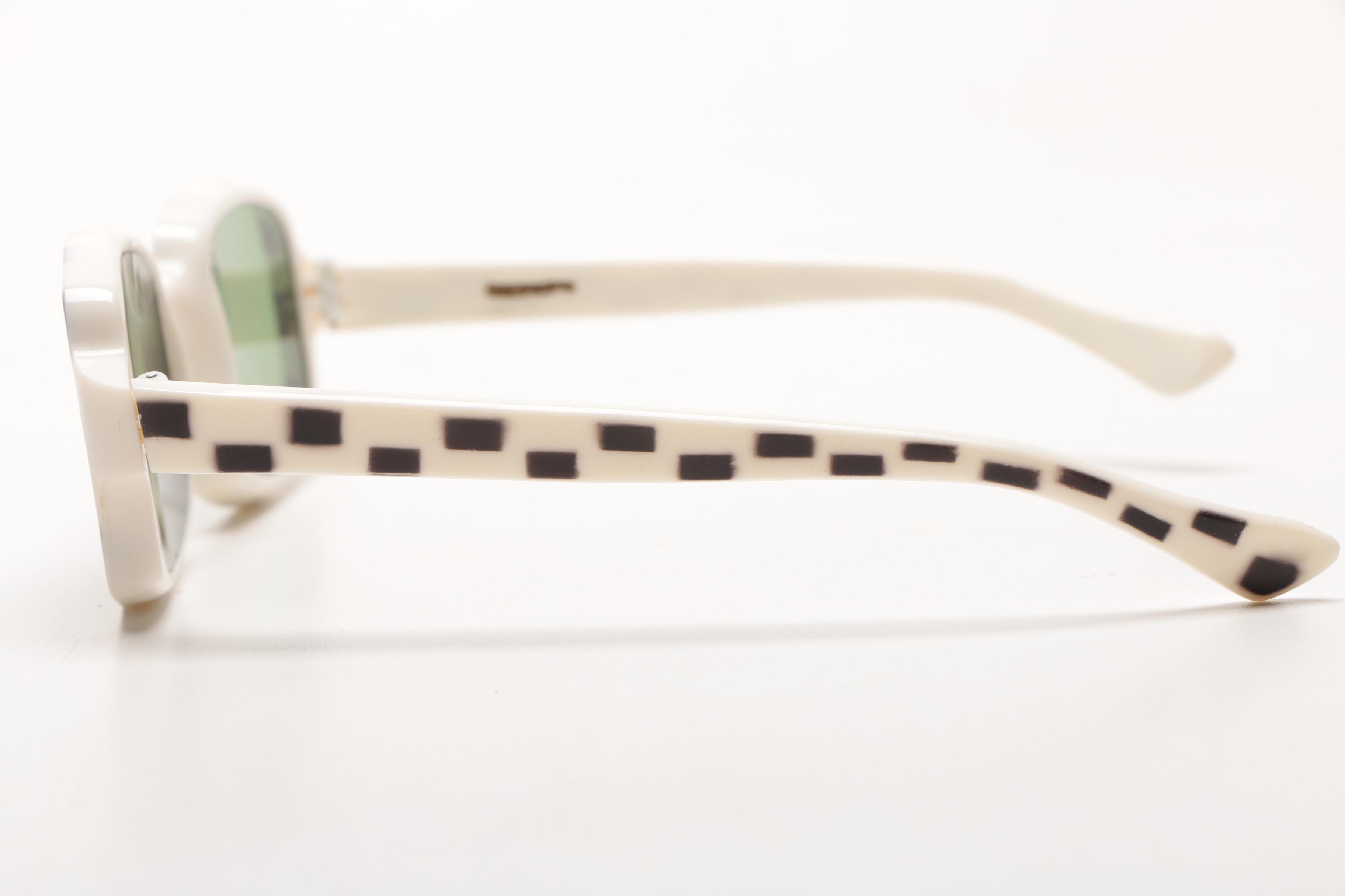 Vintage Patterned Sunglasses