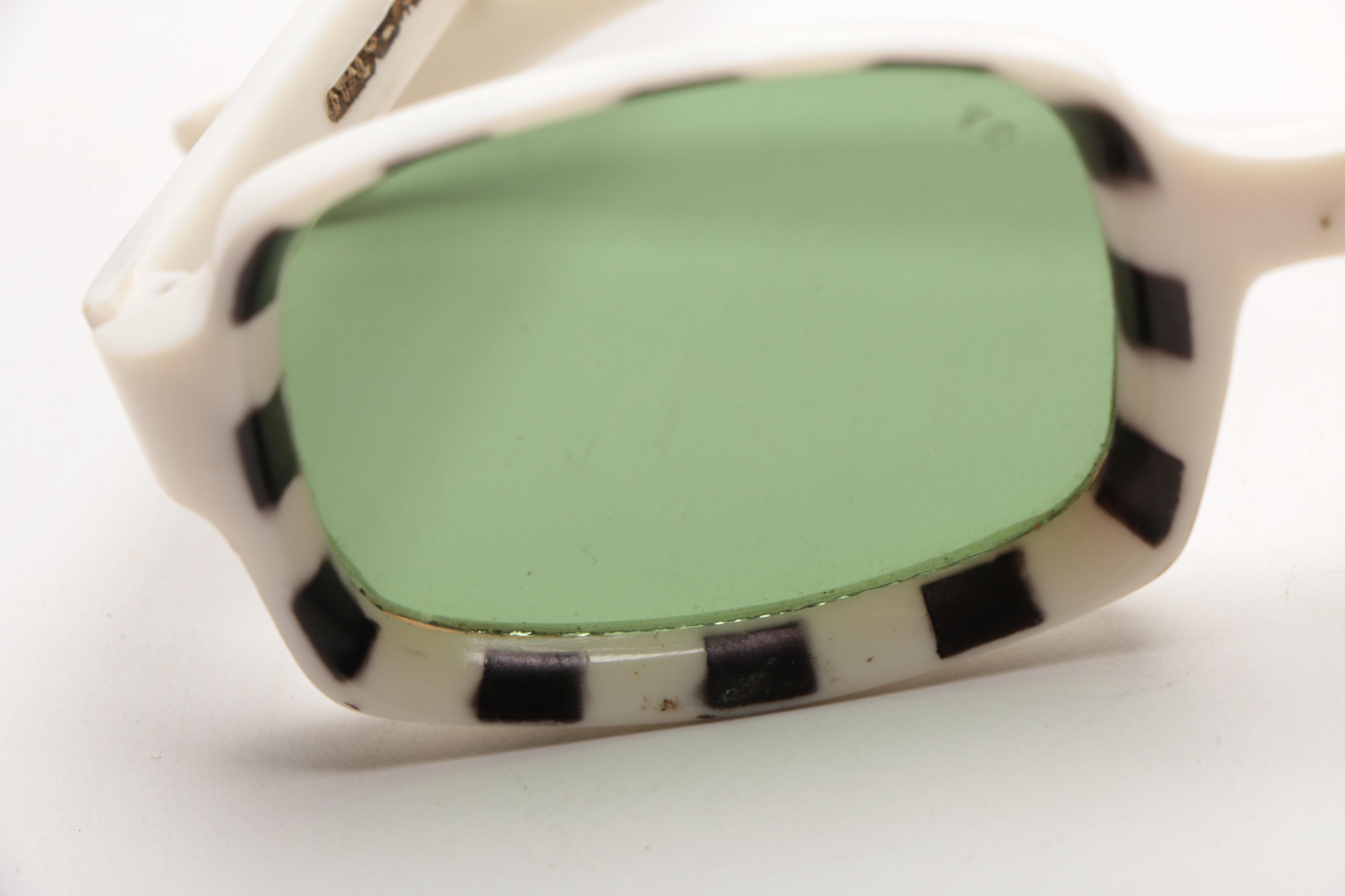 Vintage Patterned Sunglasses