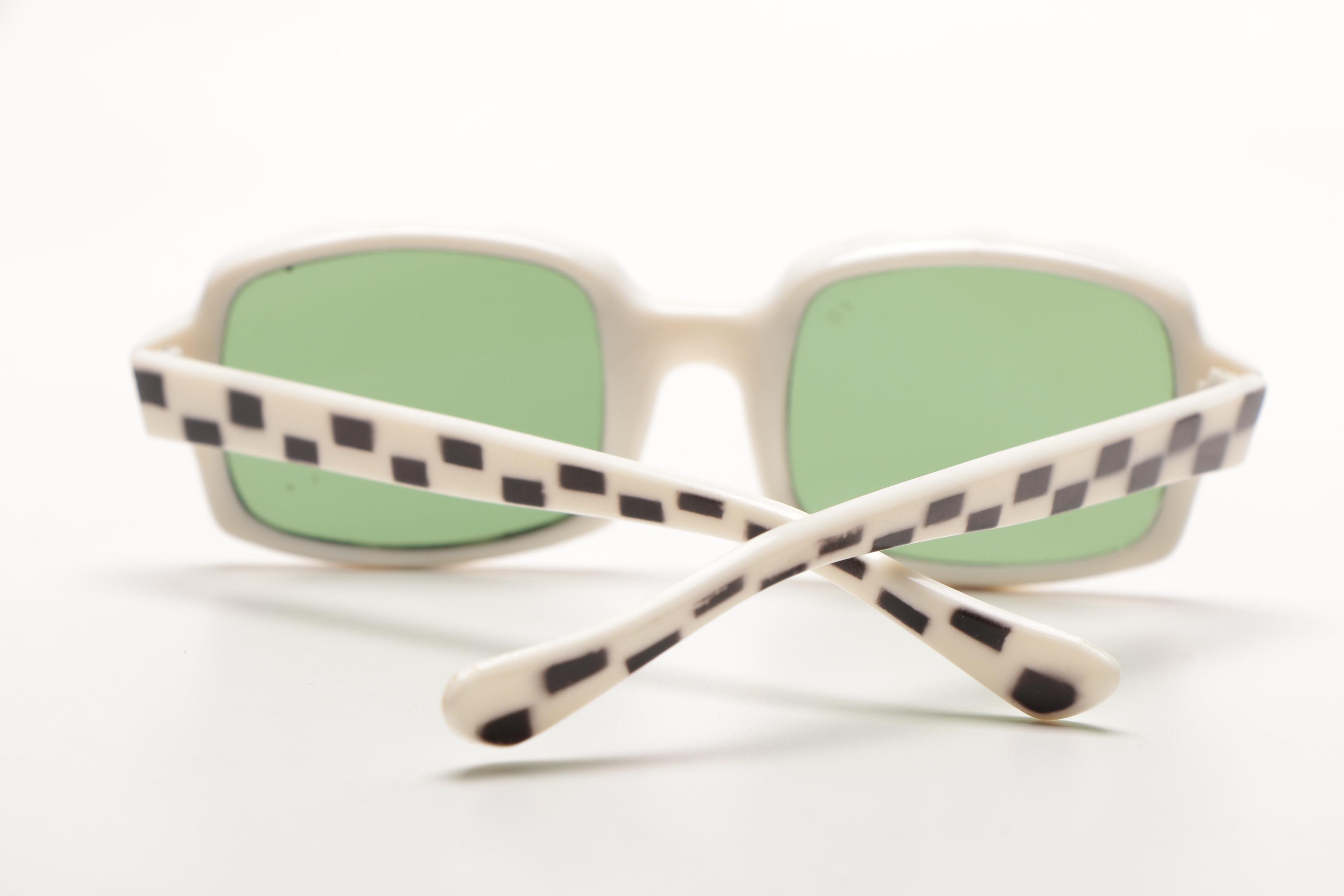 Vintage Patterned Sunglasses
