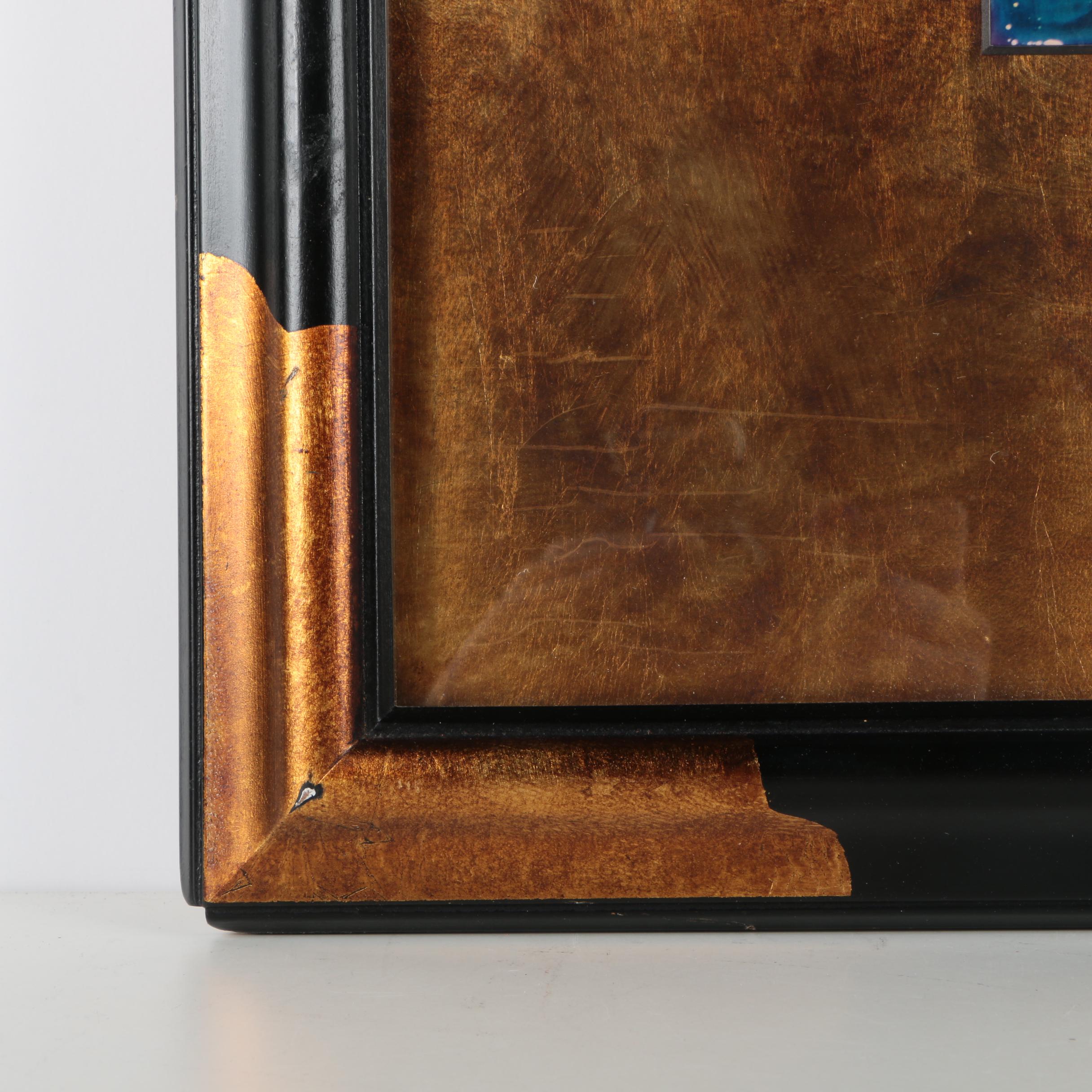 Limited Edition Giclée of Woman Leading Horse Through a Stream