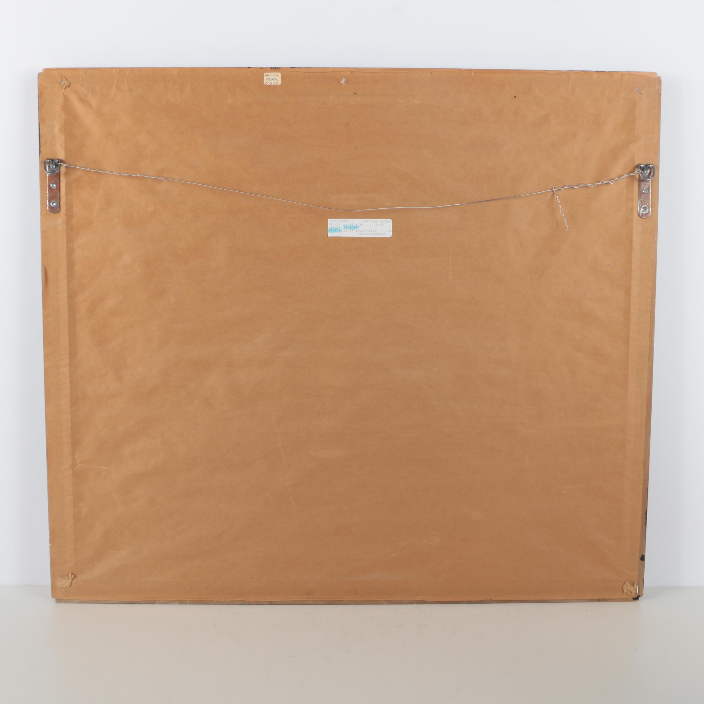 Limited Edition Giclée of Woman Leading Horse Through a Stream