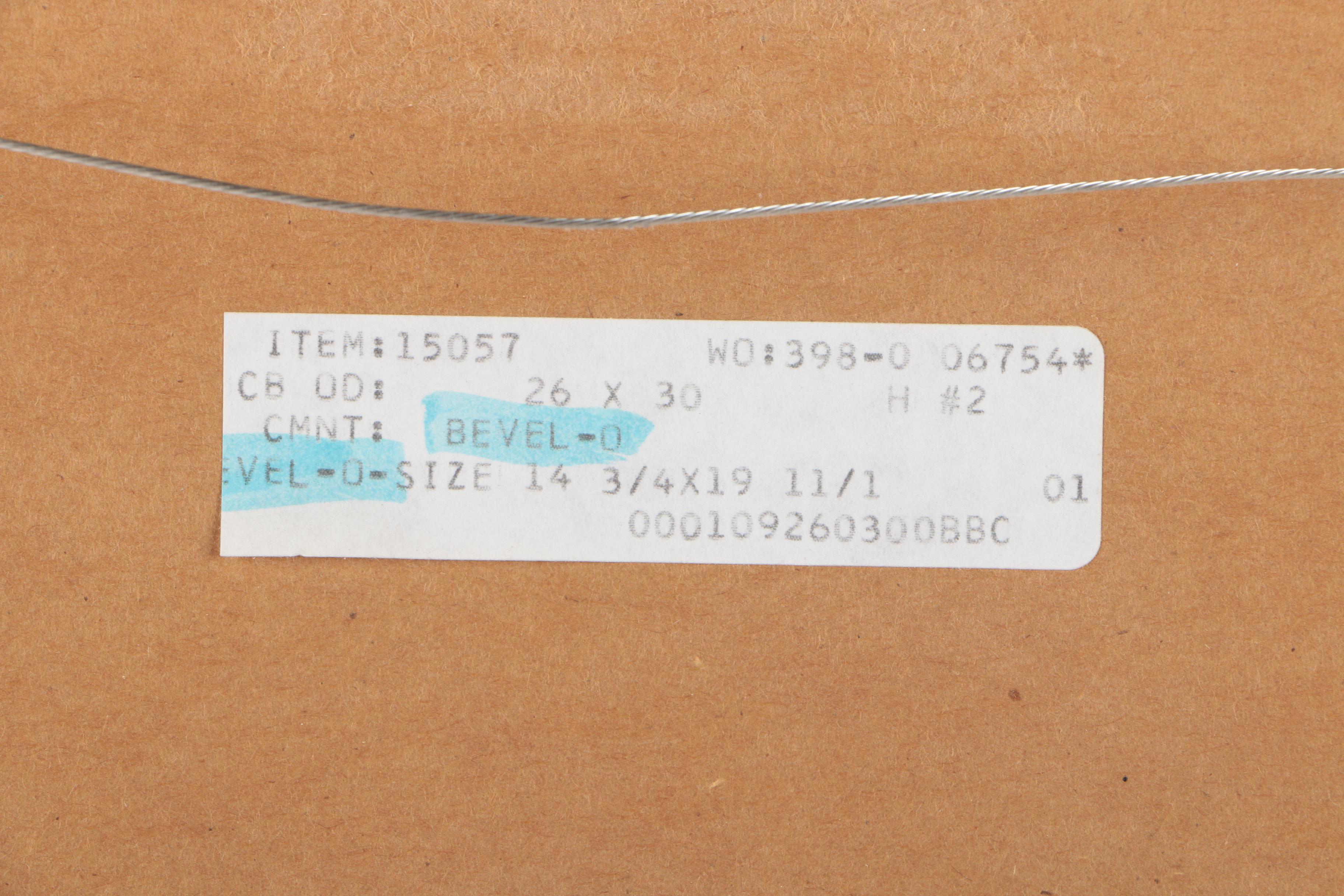 Limited Edition Giclée of Woman Leading Horse Through a Stream