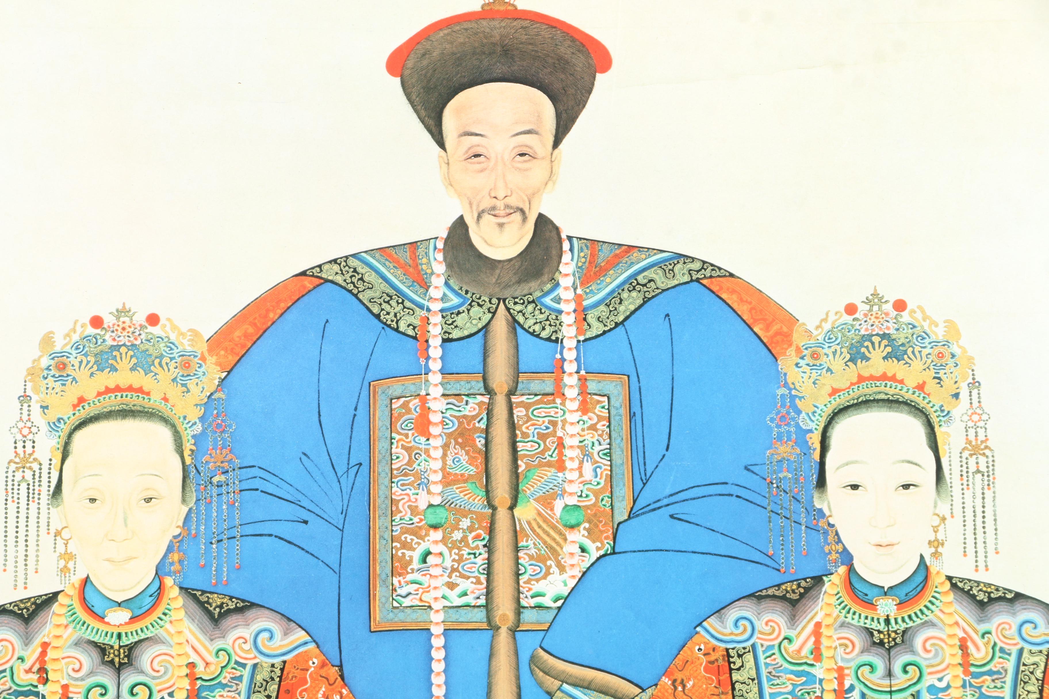 Chinese Ancestor Portrait Print