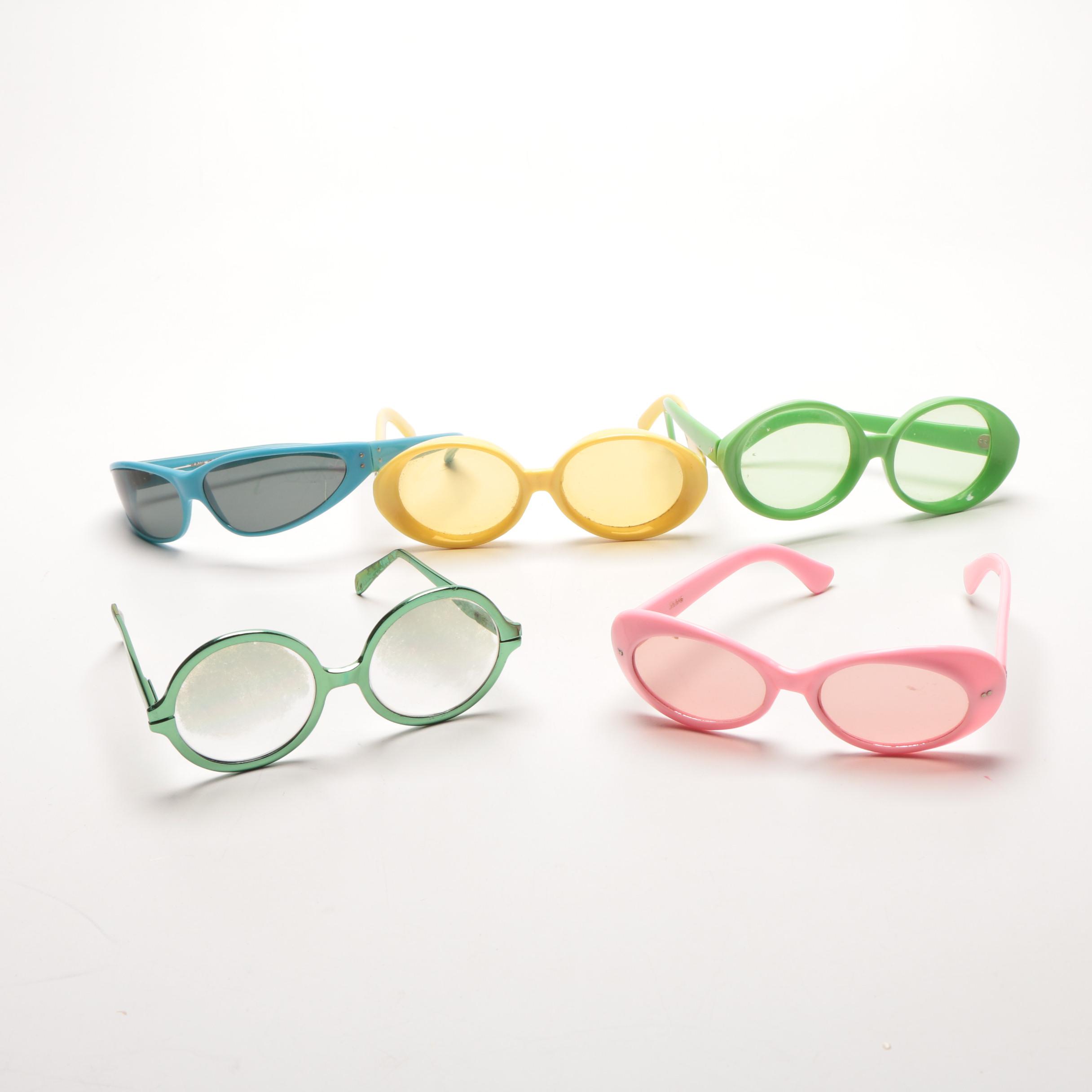 Colorful Vintage Sunglasses Including Sabre