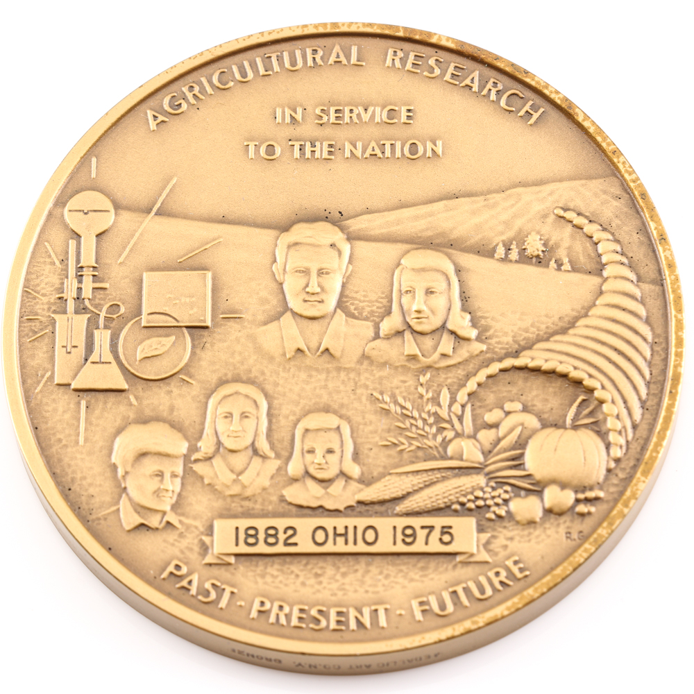 1975 Bronze Ohio Agricultural Research Medal