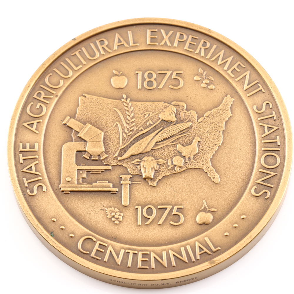 1975 Bronze Ohio Agricultural Research Medal