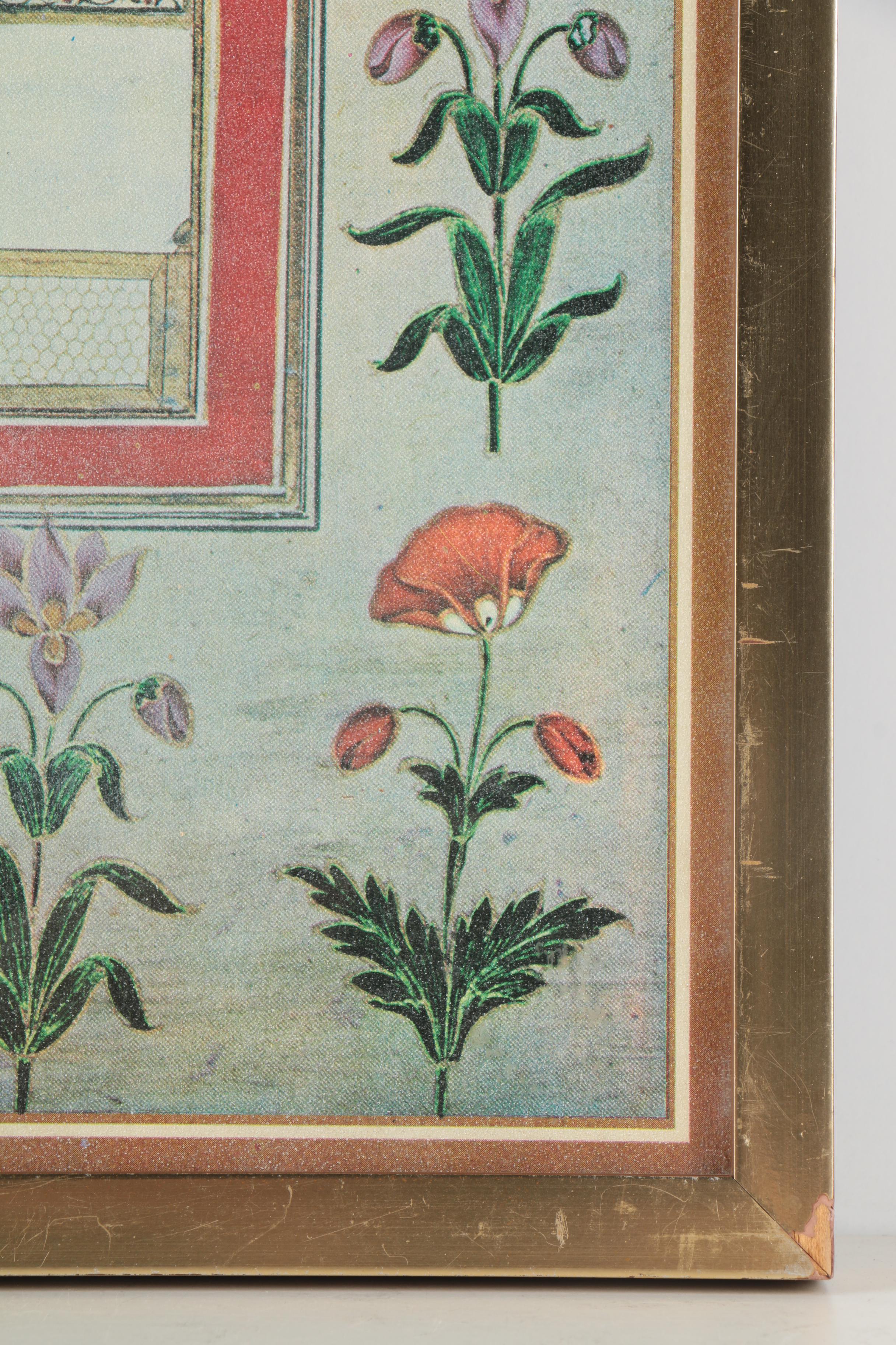 Offset Lithograph on Paper After "Lovers on a Lakeside Terrace"