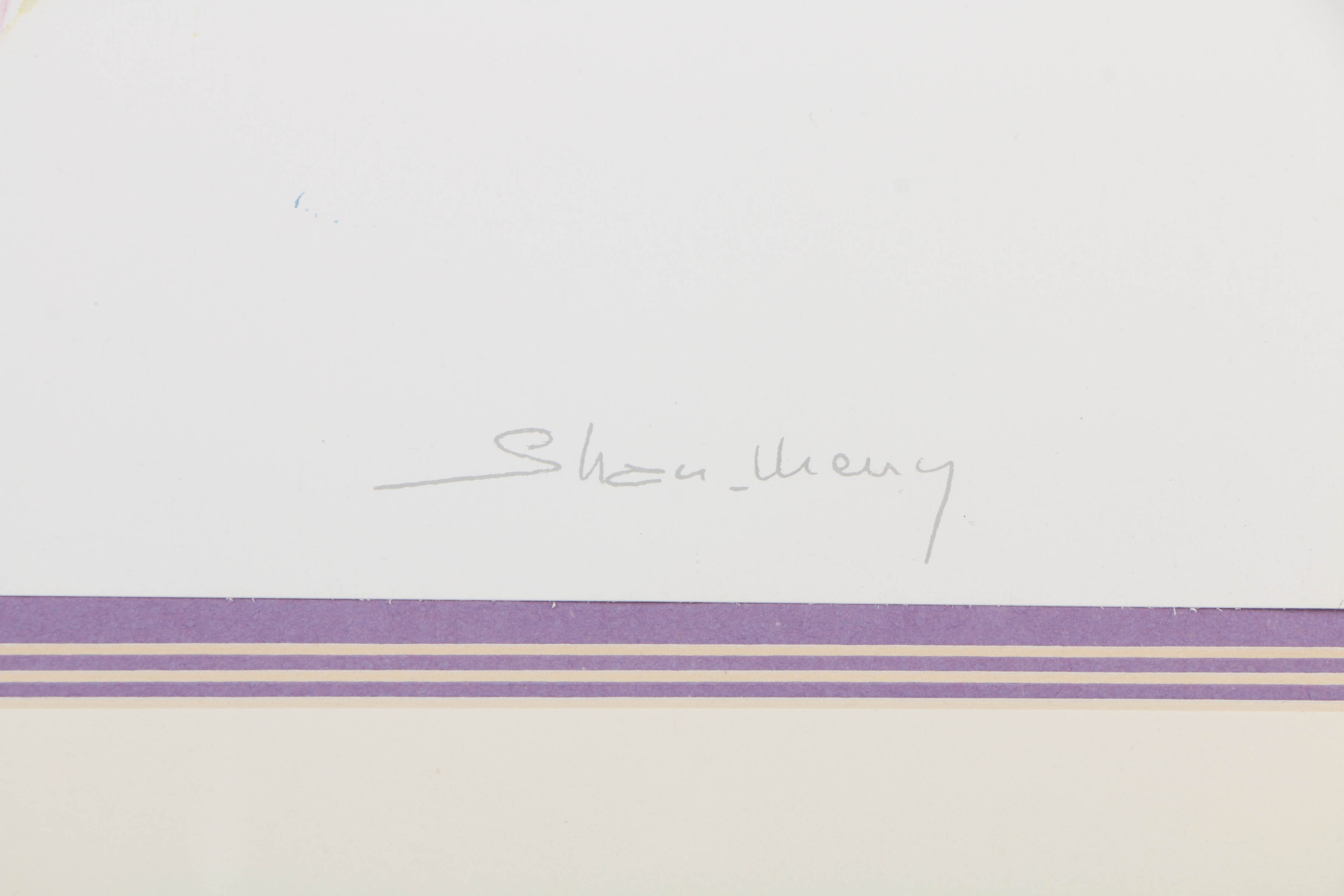 After Shan Merry Offset Lithograph on Paper "Amethysta"