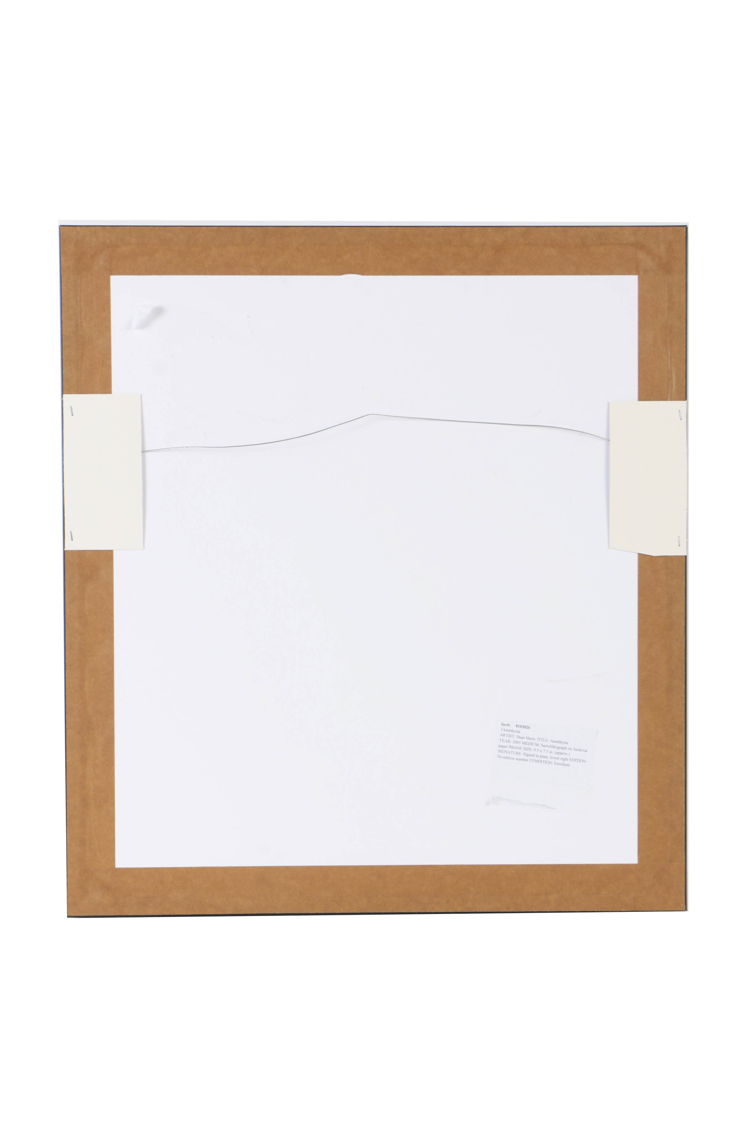 After Shan Merry Offset Lithograph on Paper "Amethysta"