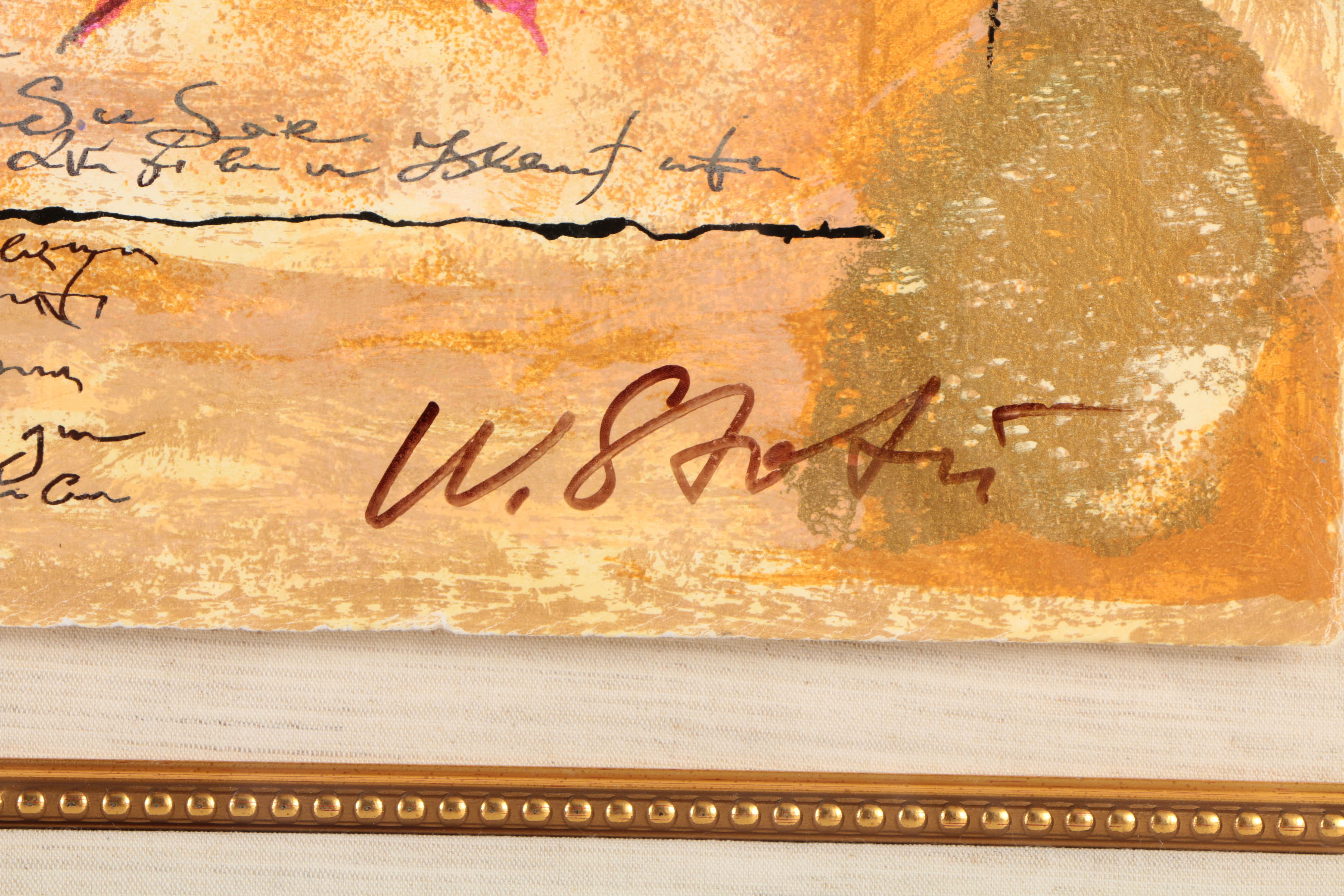 Tanya Wissotzky and Alexander Galtchansky Artist's Proof Limited Edition Serigraph on Paper "Love and Romance II"