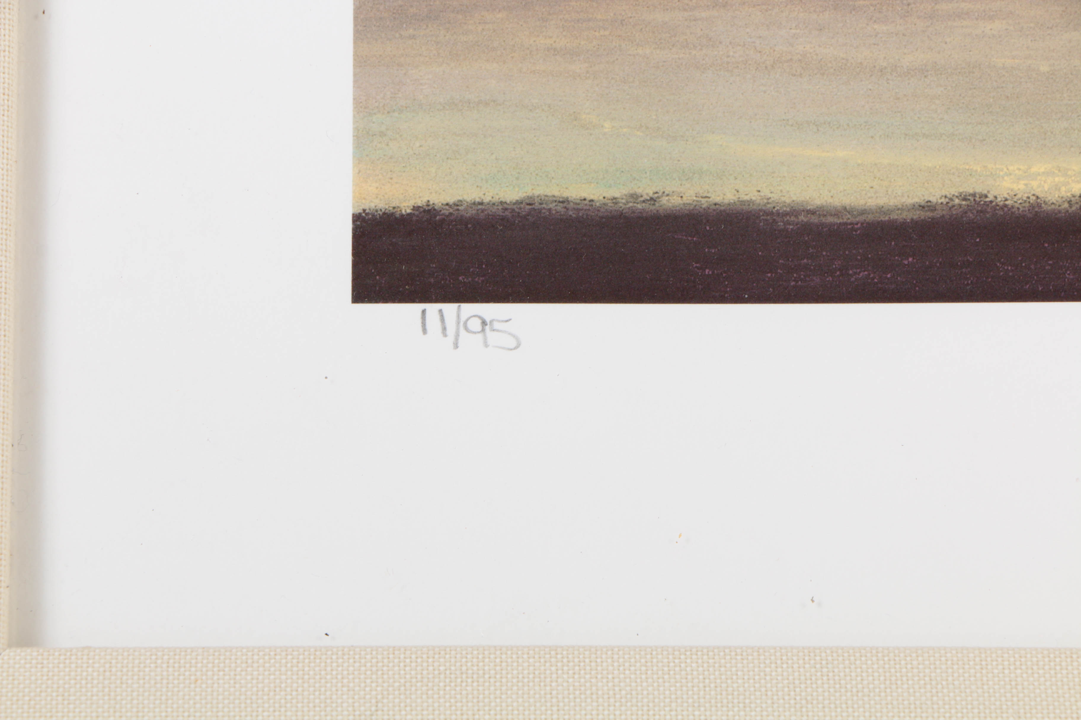 Wendy Corbett Limited Edition Giclee on Paper "End of a Perfect Day"