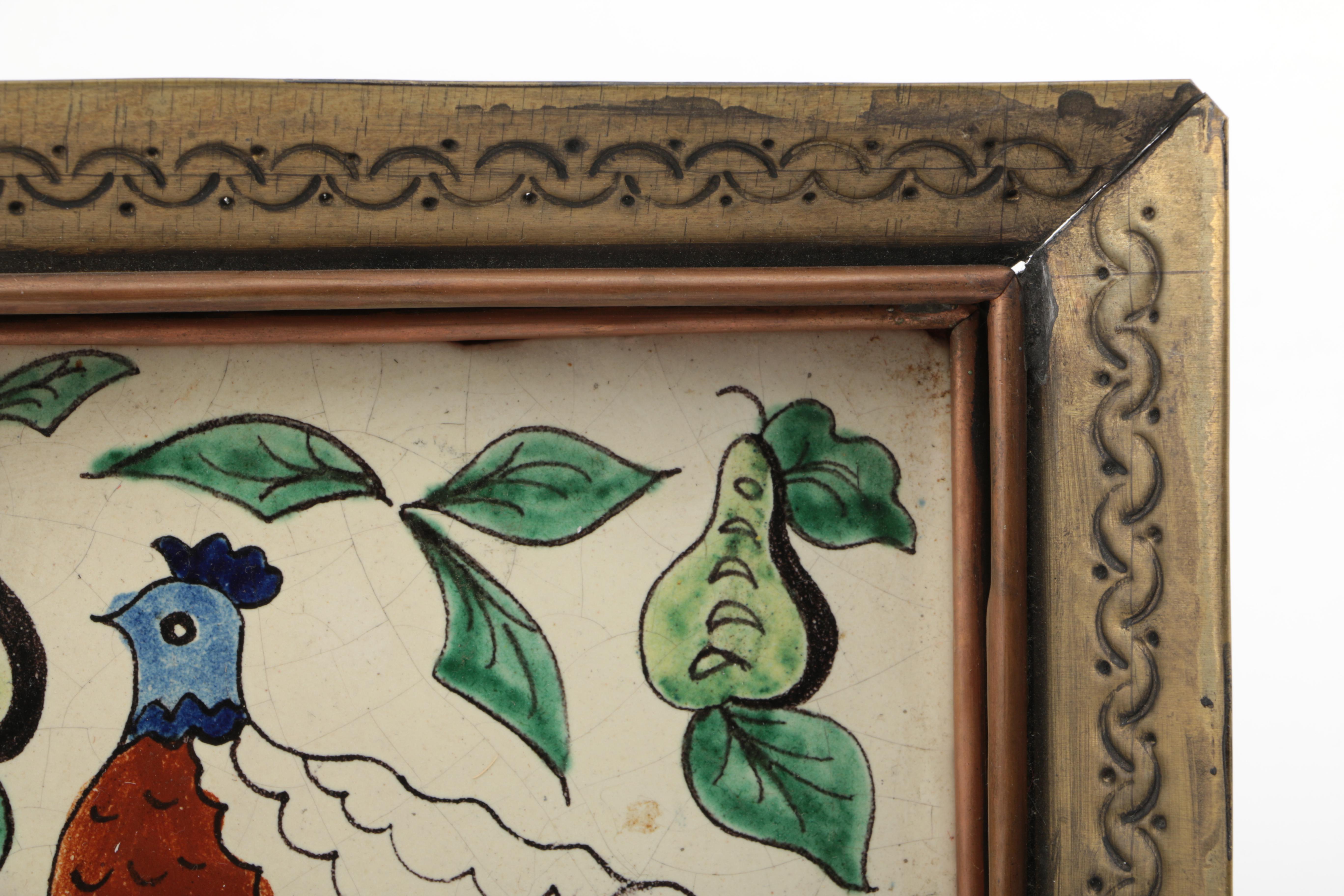Mexican Terracotta Tile Artwork