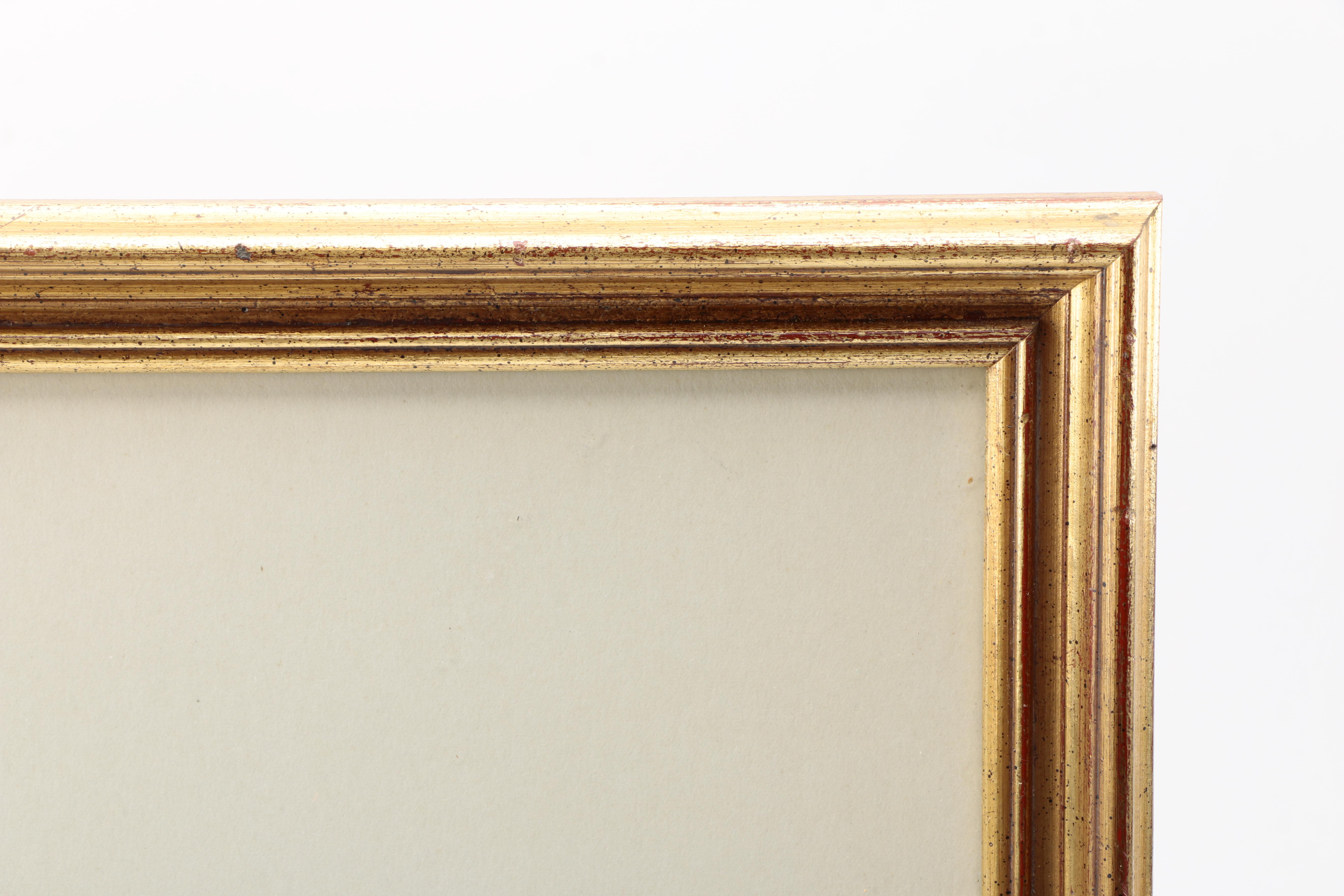 Edward Etching of Horses and Riders