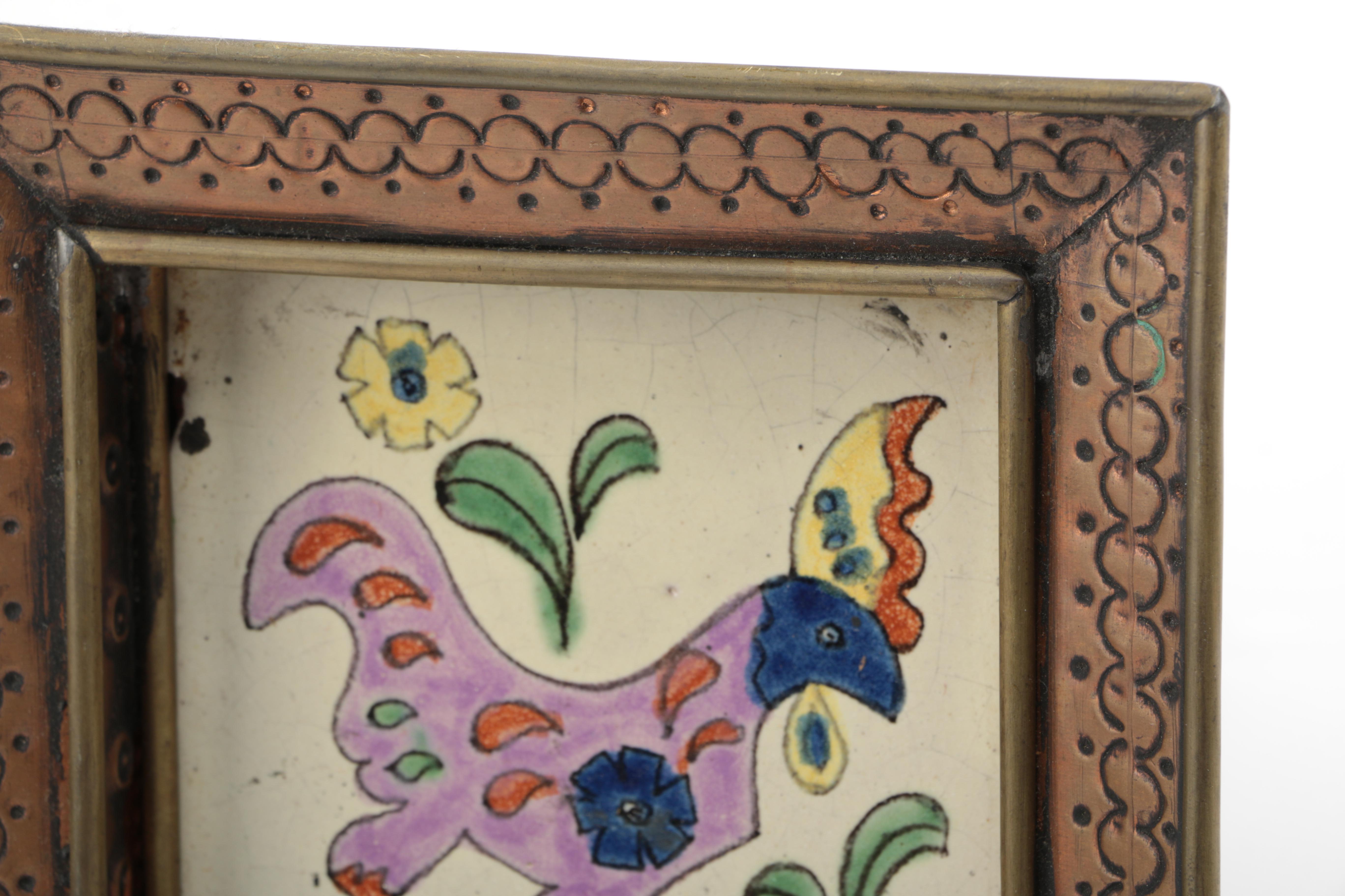 Mexican Terracotta Tile Artwork