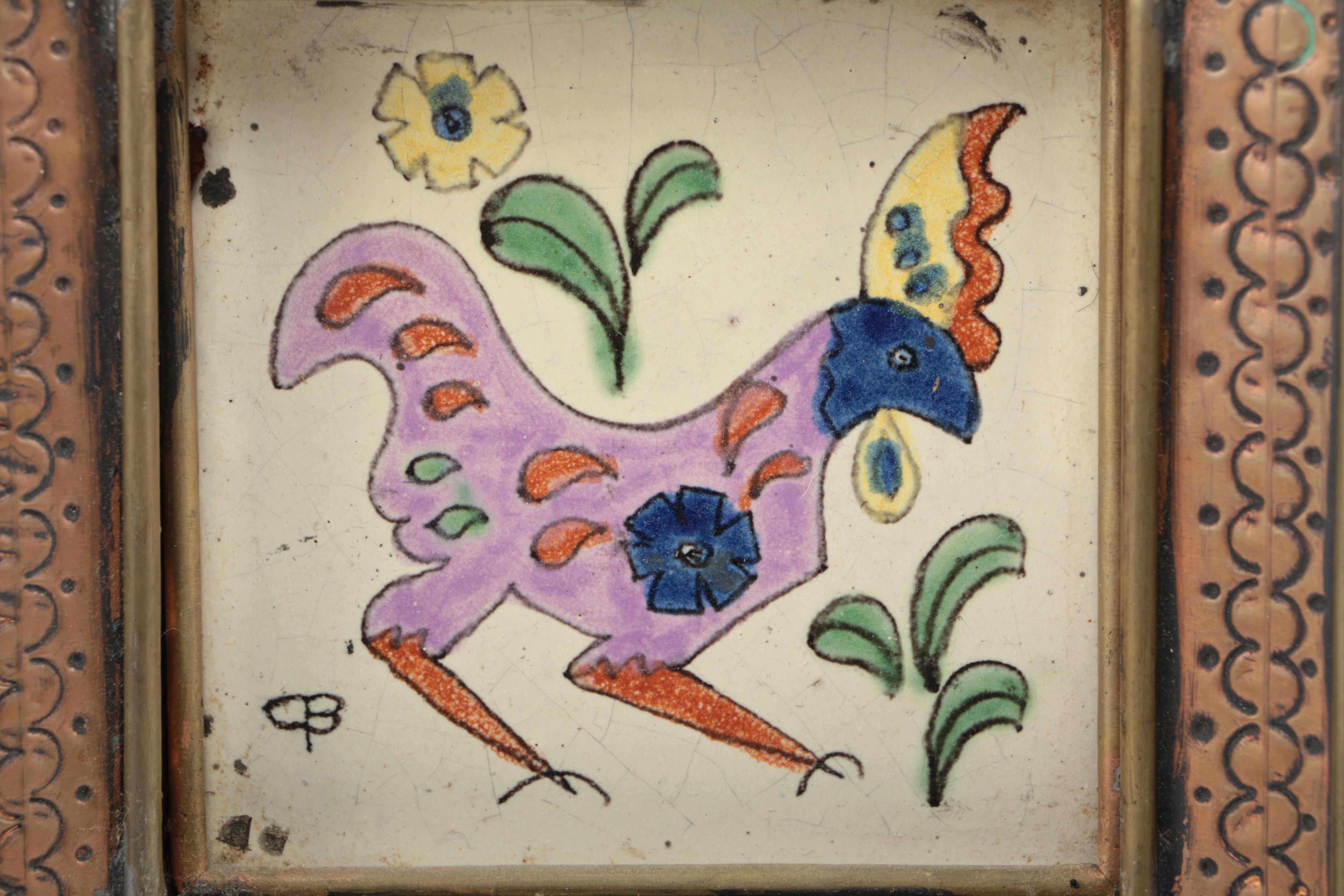 Mexican Terracotta Tile Artwork