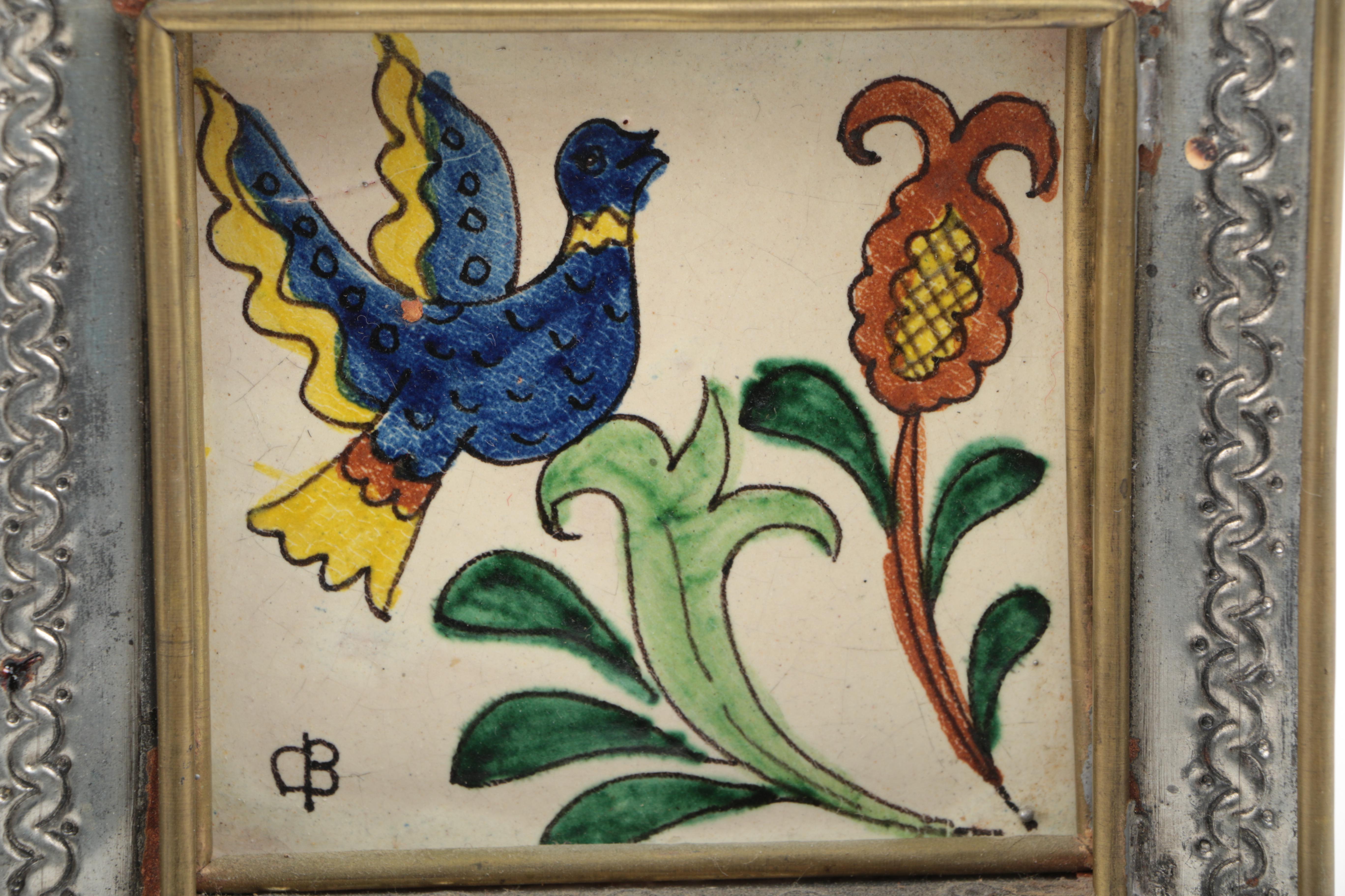 Mexican Terracotta Tile Artwork
