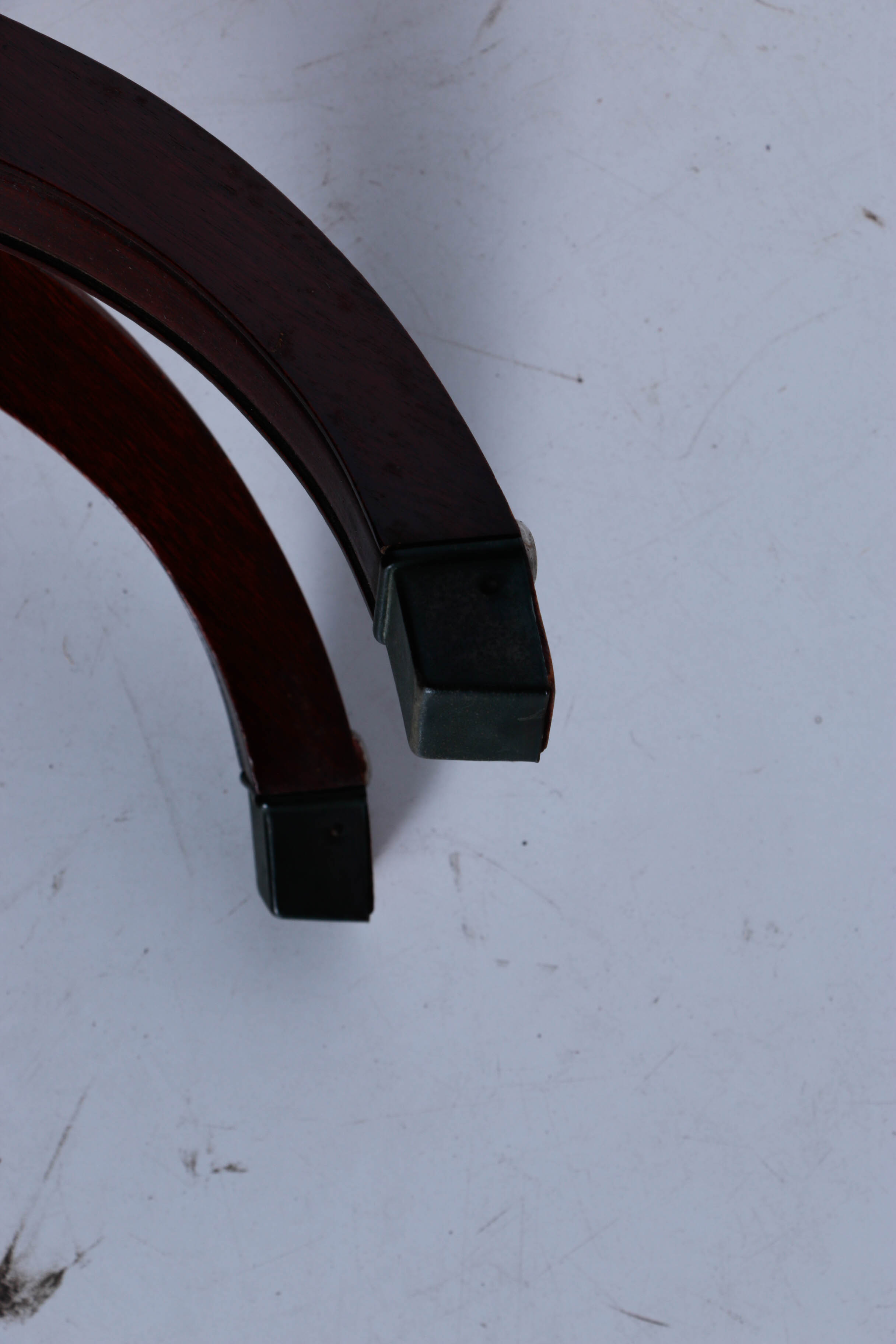 Duncan Phyfe Style Mahogany Lyre Pedestal Game Table