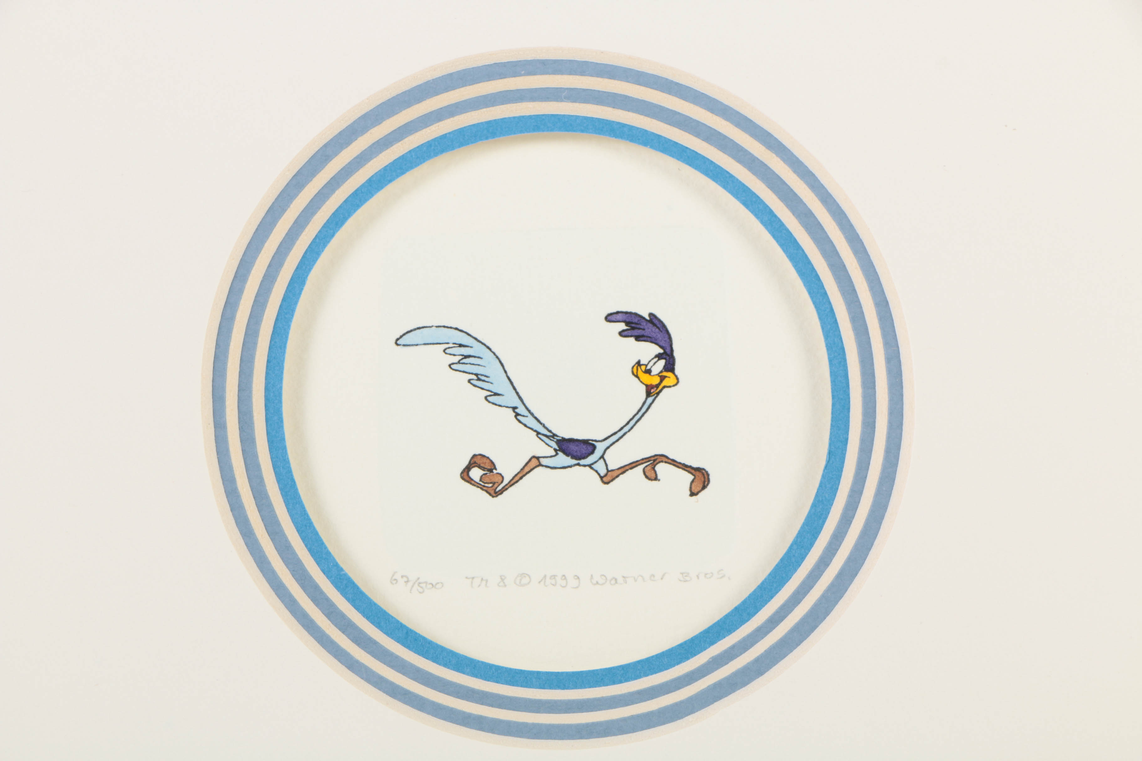 Warner Bros Studio Limited Edition Etching on Paper "Road Runner