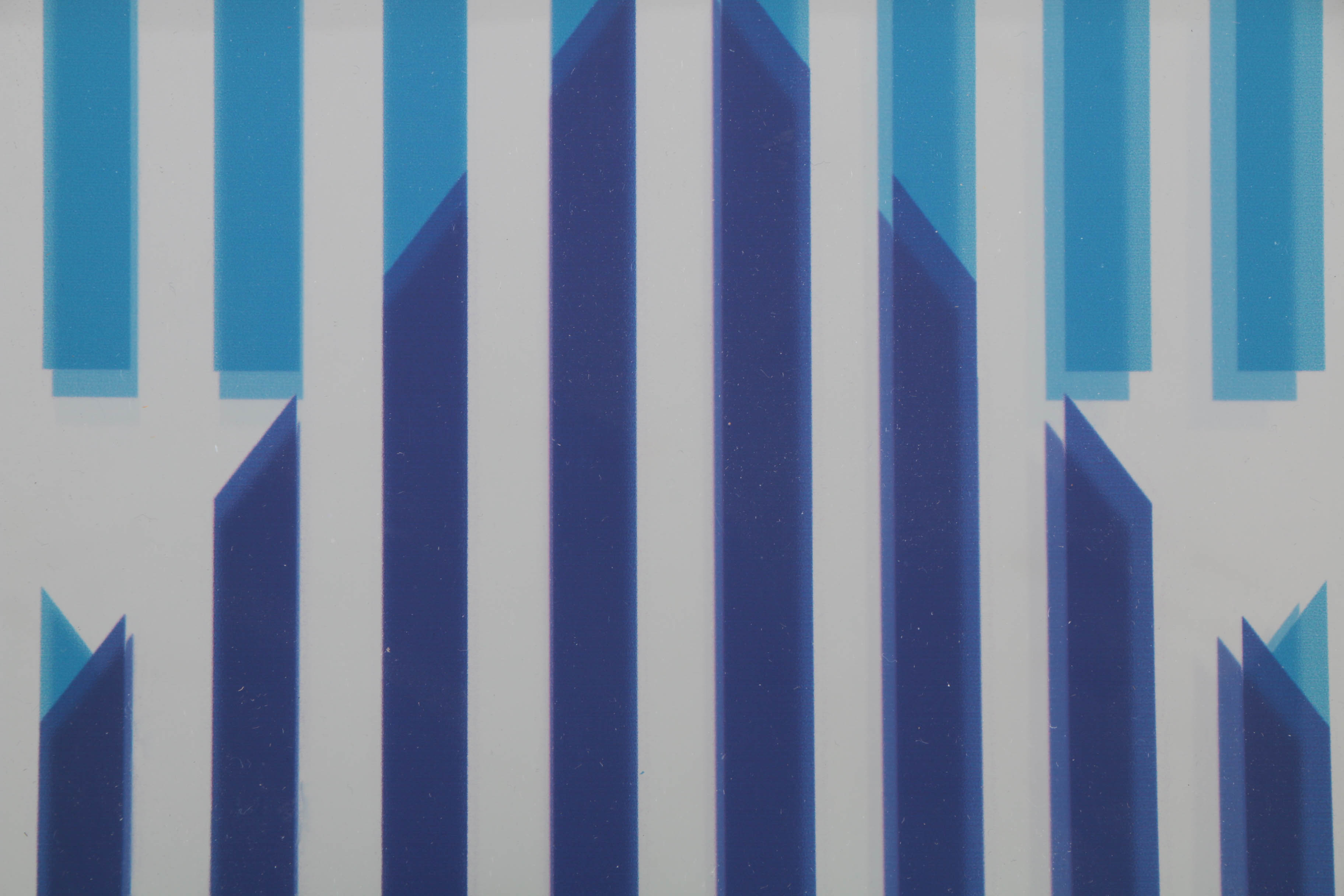 Yaacov Agam Artist's Proof Mixed Media on  Mylar Plexart  "Star of Hope"