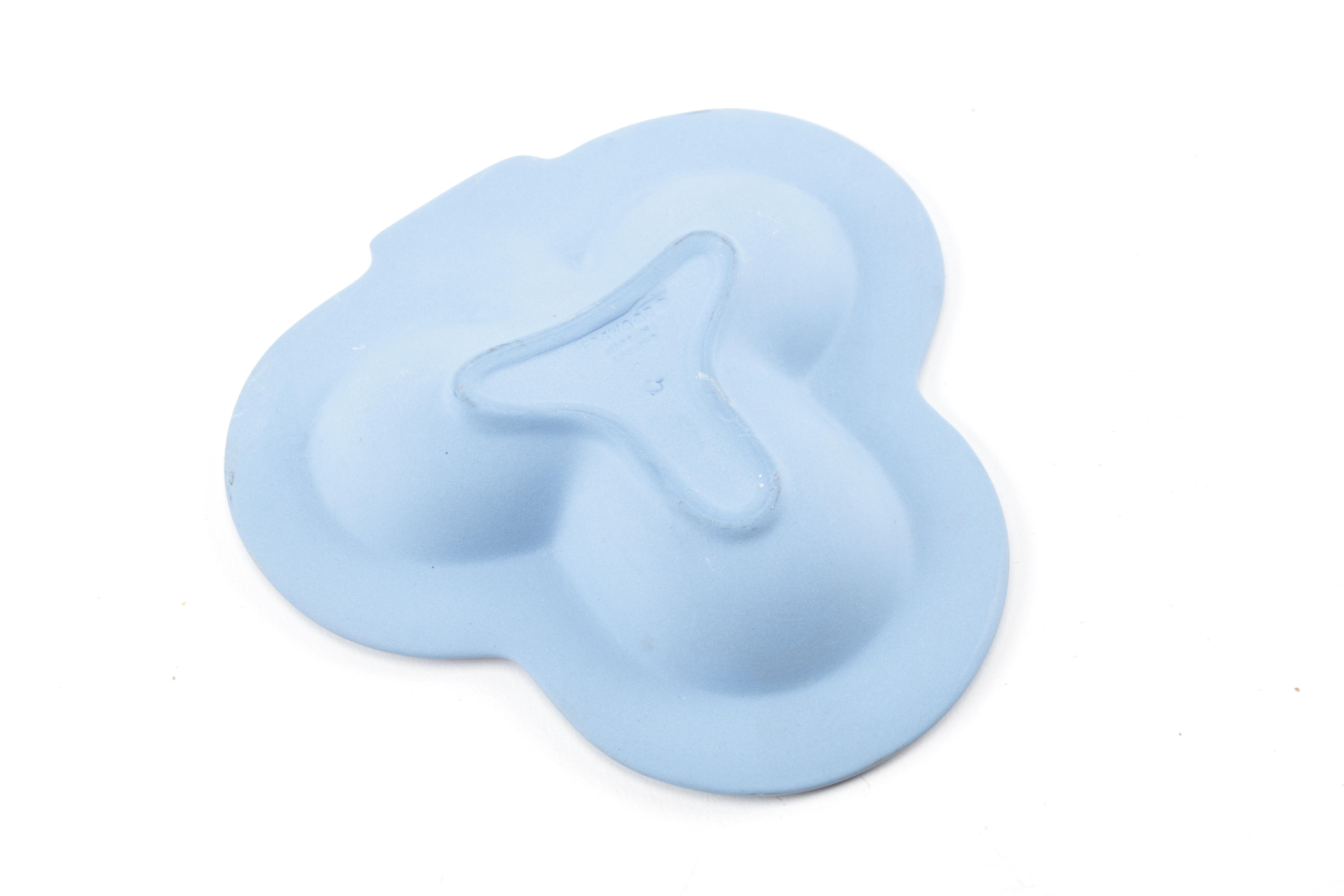 Wedgwood Blue Jasperware Bowl and Commemorative Plate