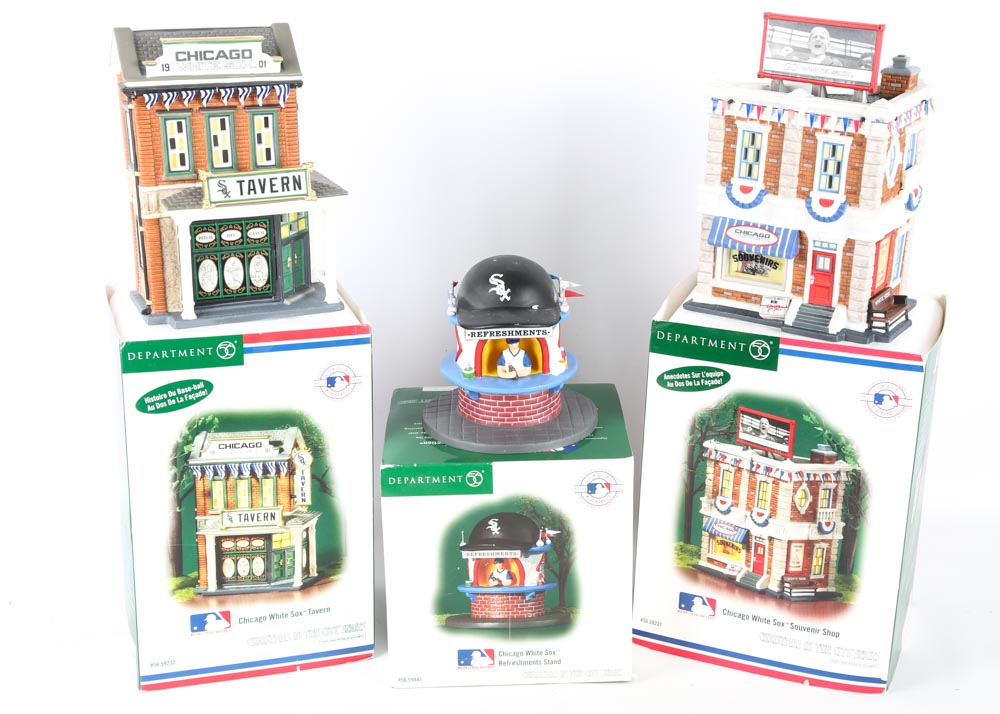 Dept. 56 Chicago White Sox Houses
