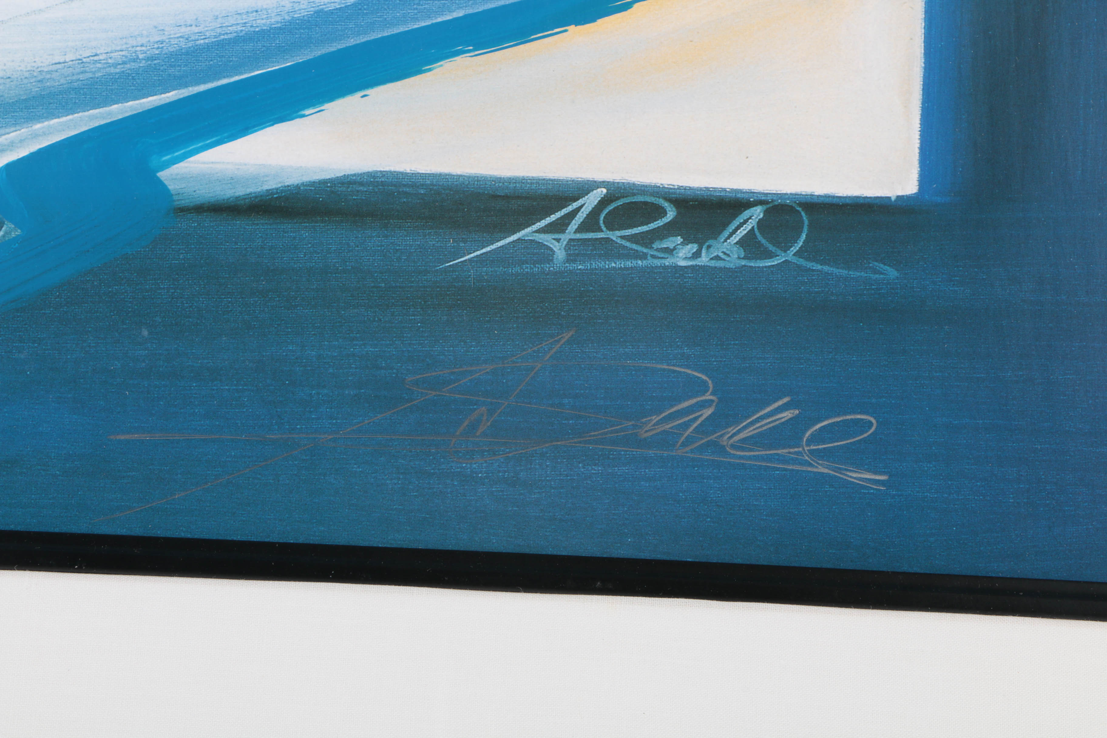 Alfred Gockel Offset Lithograph on Paper "Seaside"