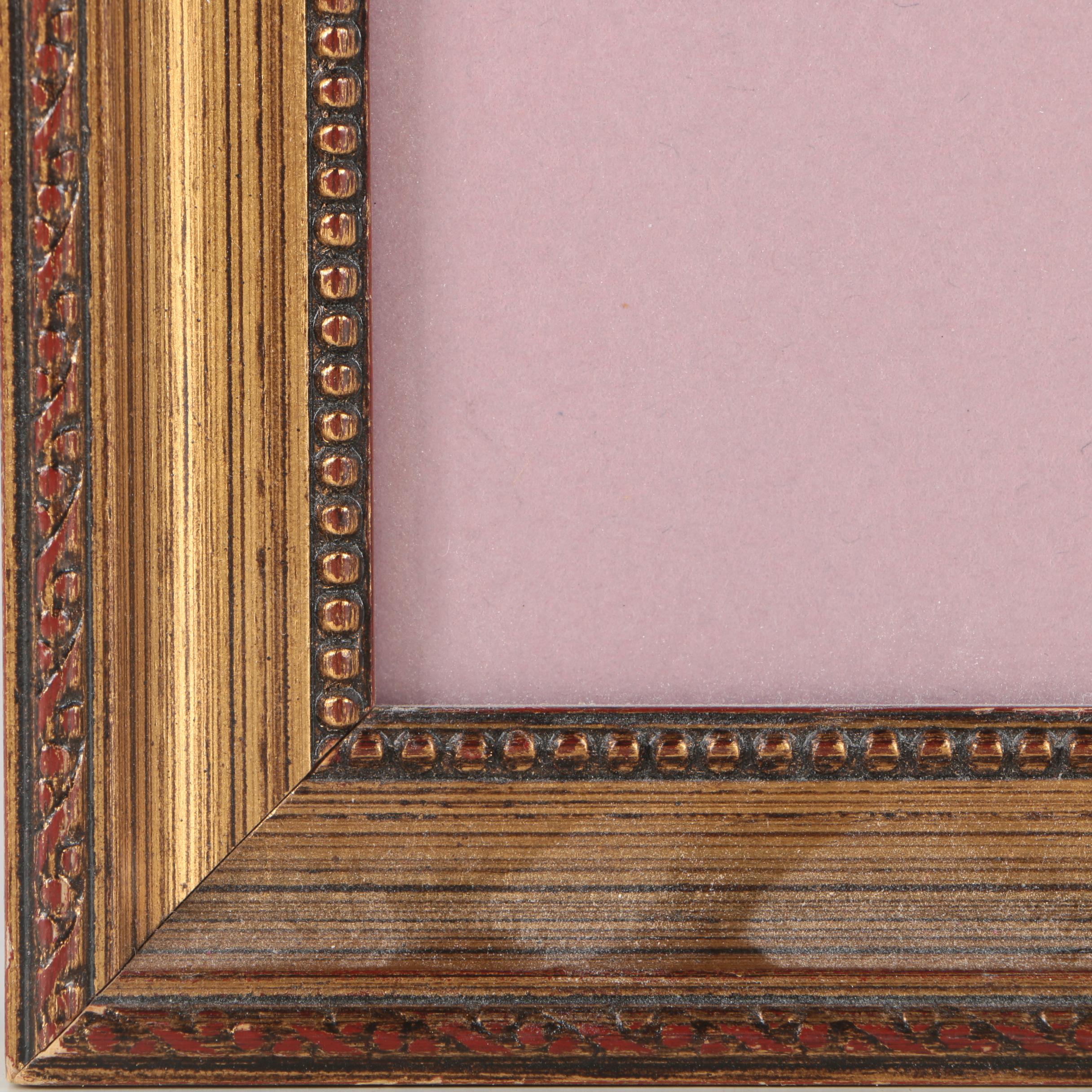 Marge Benn Hand-Embroidery on Linen of Flowers