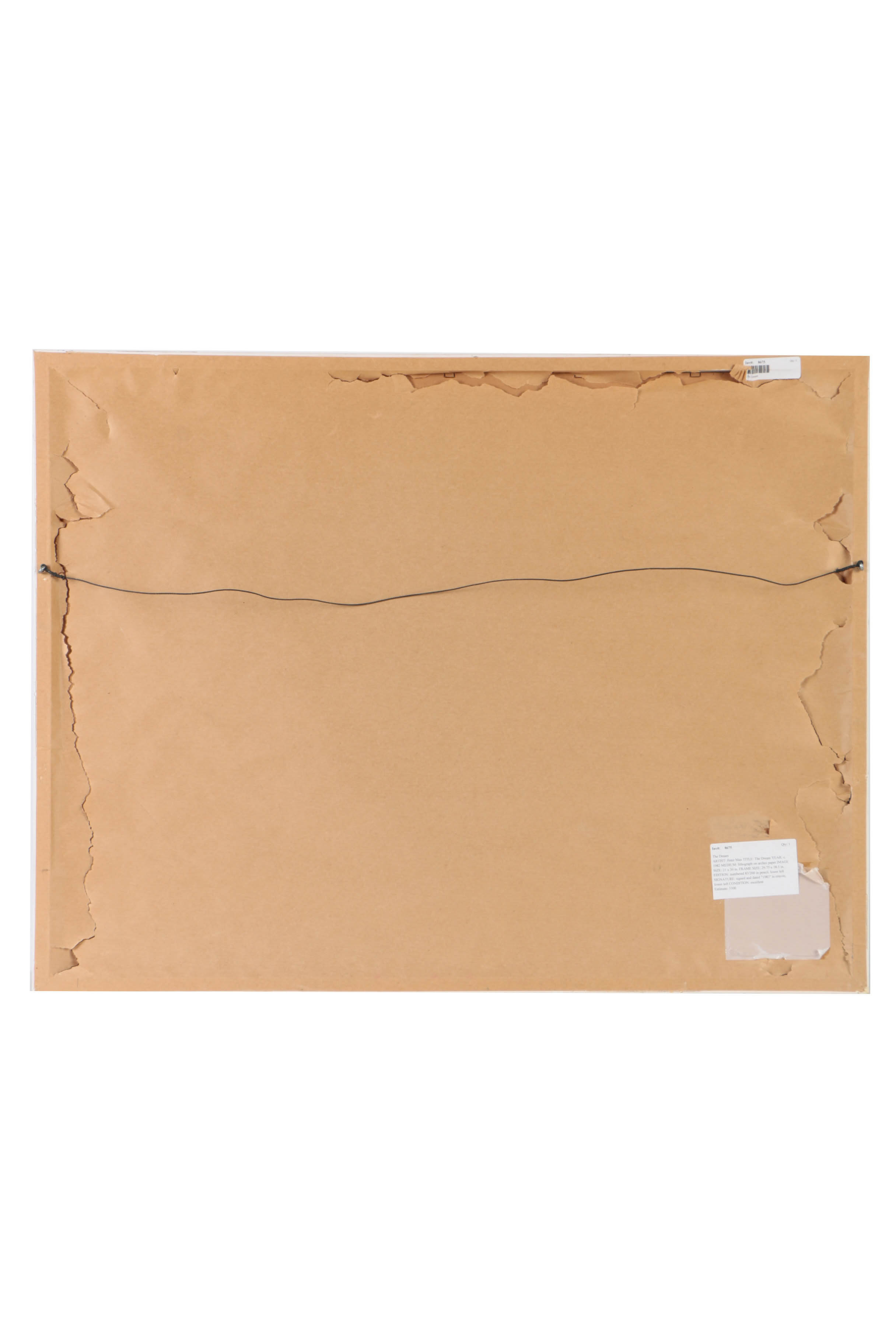 Peter Max Limited Edition Lithograph on Paper "The Dream"