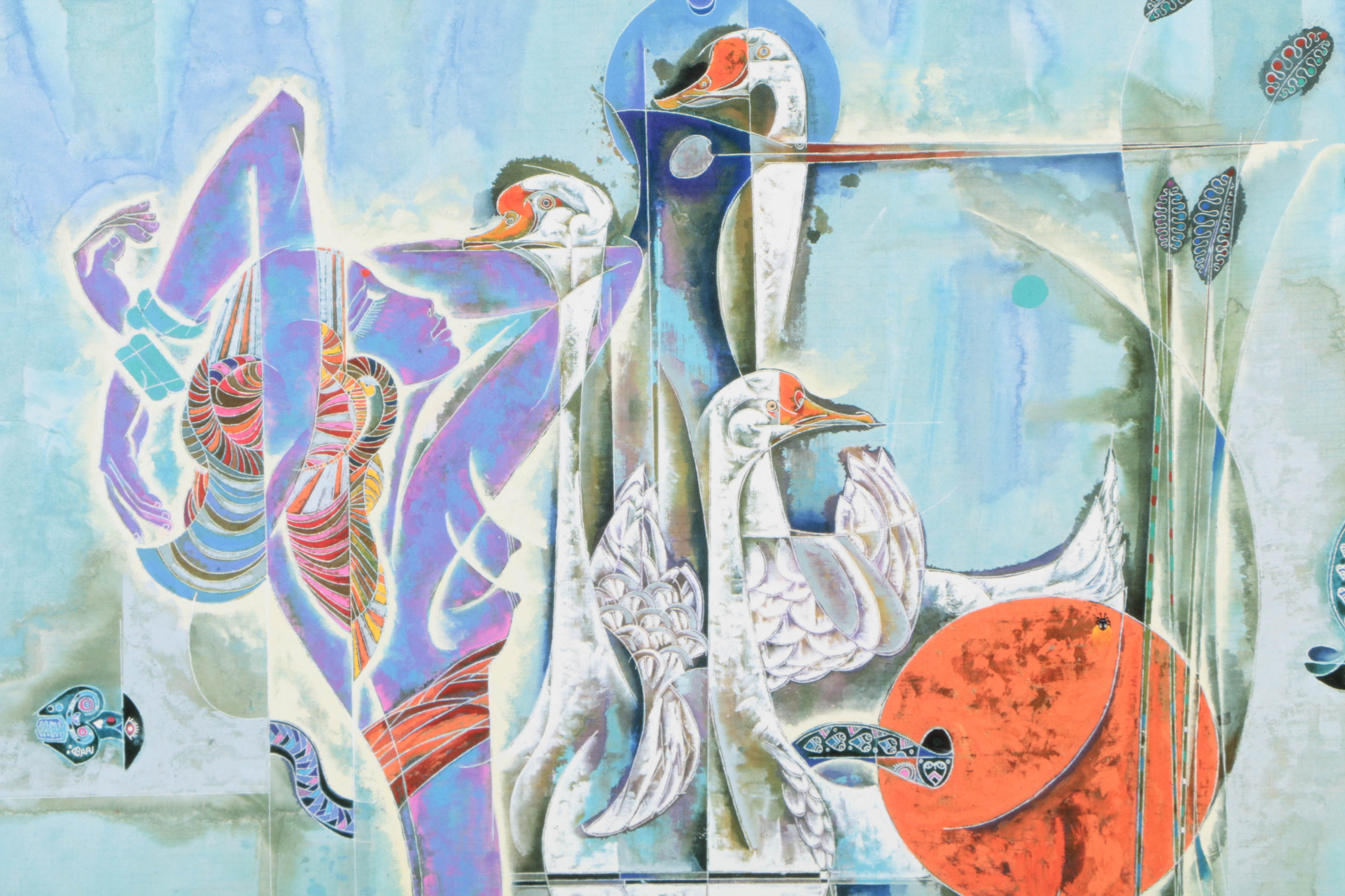 Lu Hong Limited Edition Giclee on Canvas "Implication of Genesis"