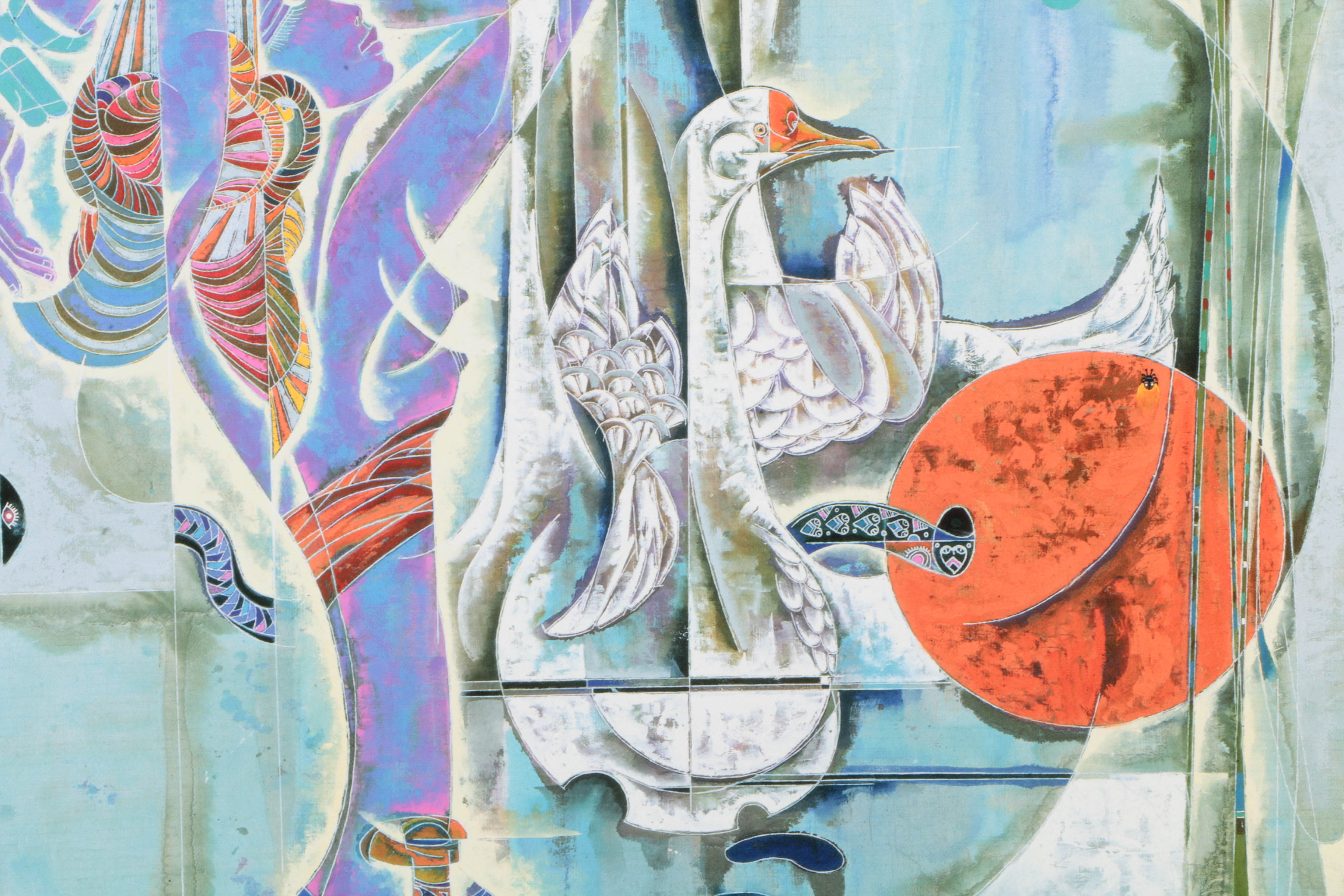 Lu Hong Limited Edition Giclee on Canvas "Implication of Genesis"