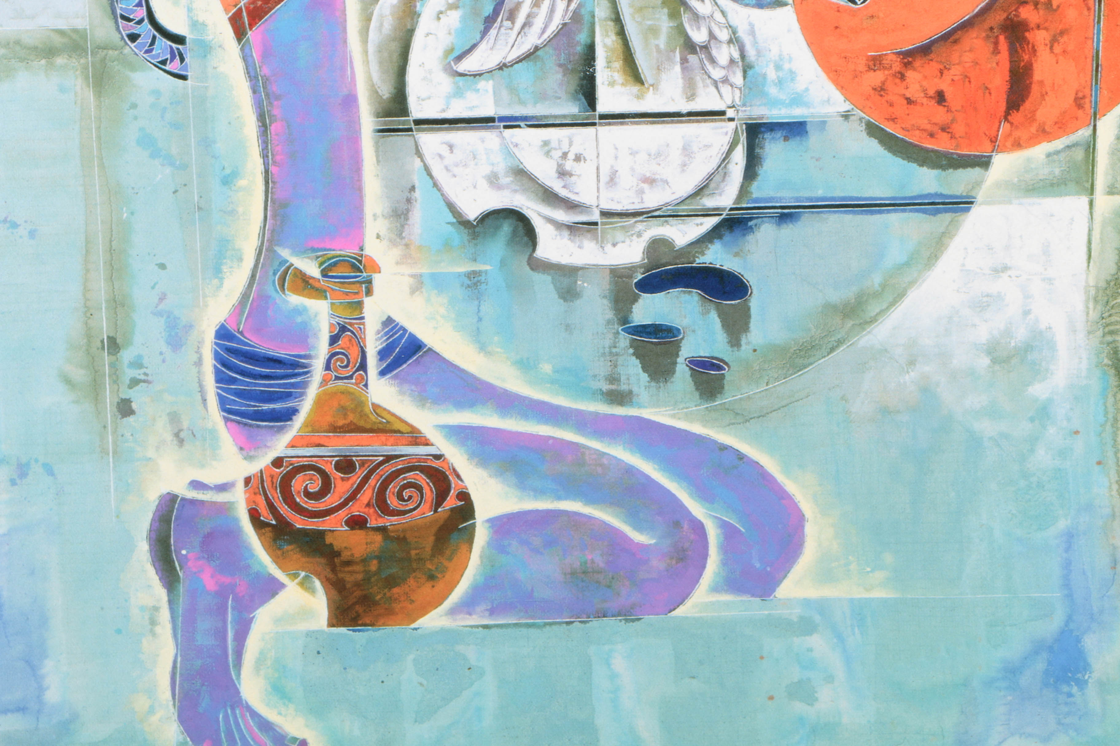 Lu Hong Limited Edition Giclee on Canvas "Implication of Genesis"