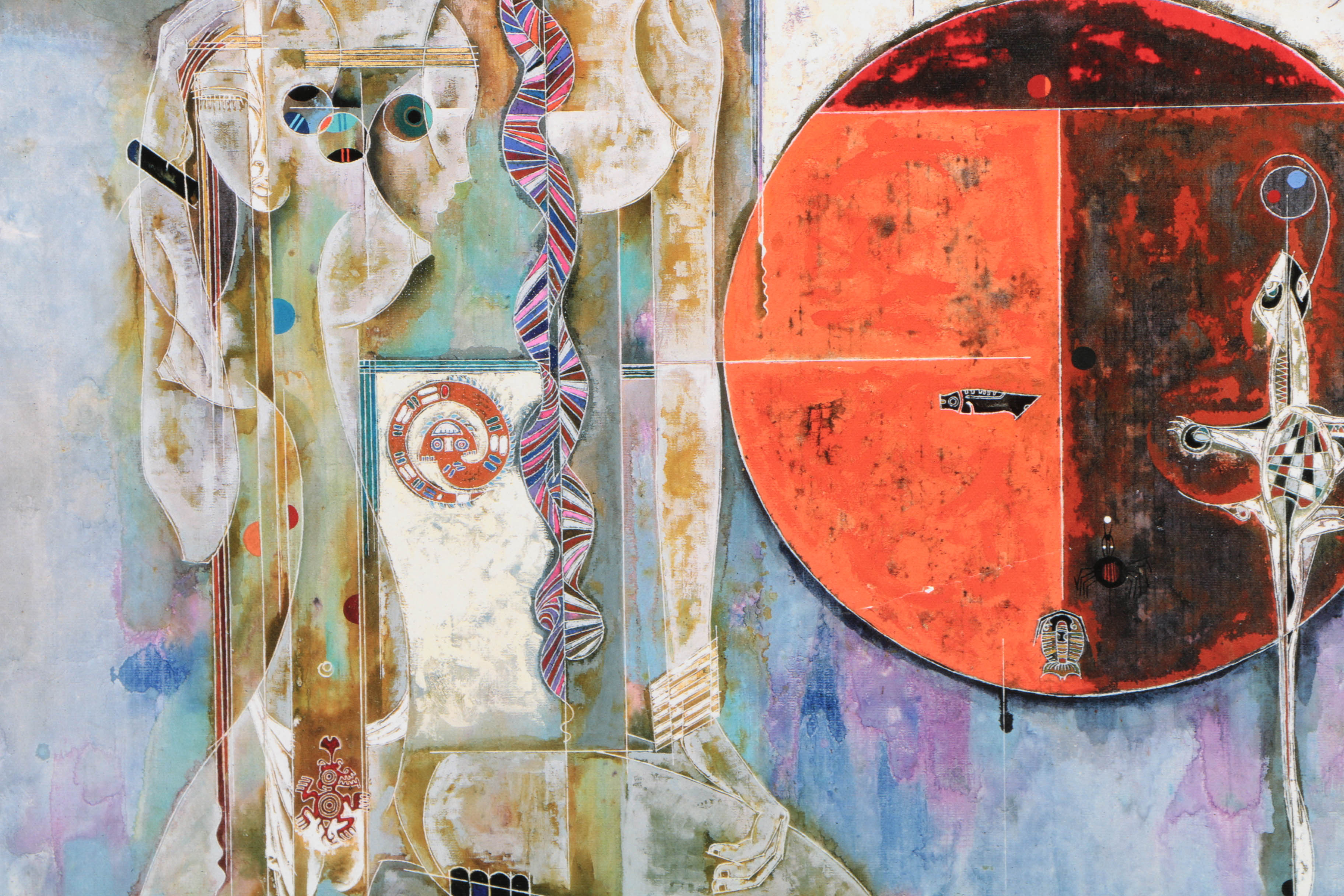 Lu Hong Limited Edition Giclee on Canvas "Implication of Genesis"