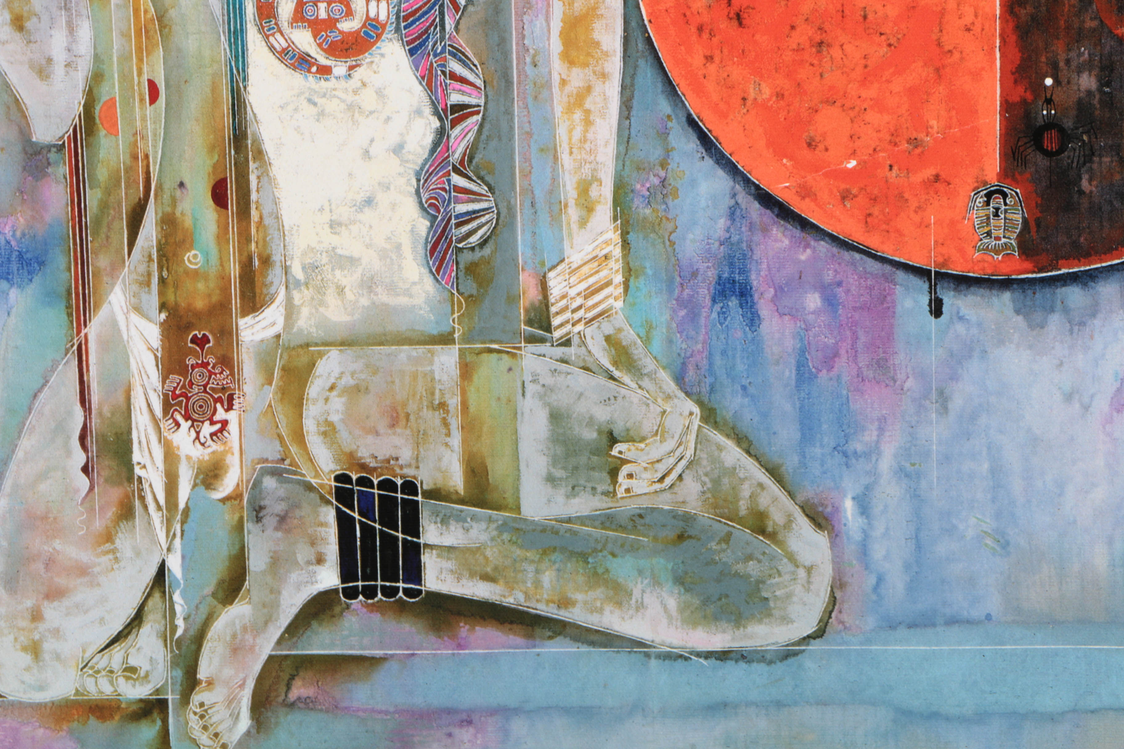 Lu Hong Limited Edition Giclee on Canvas "Implication of Genesis"