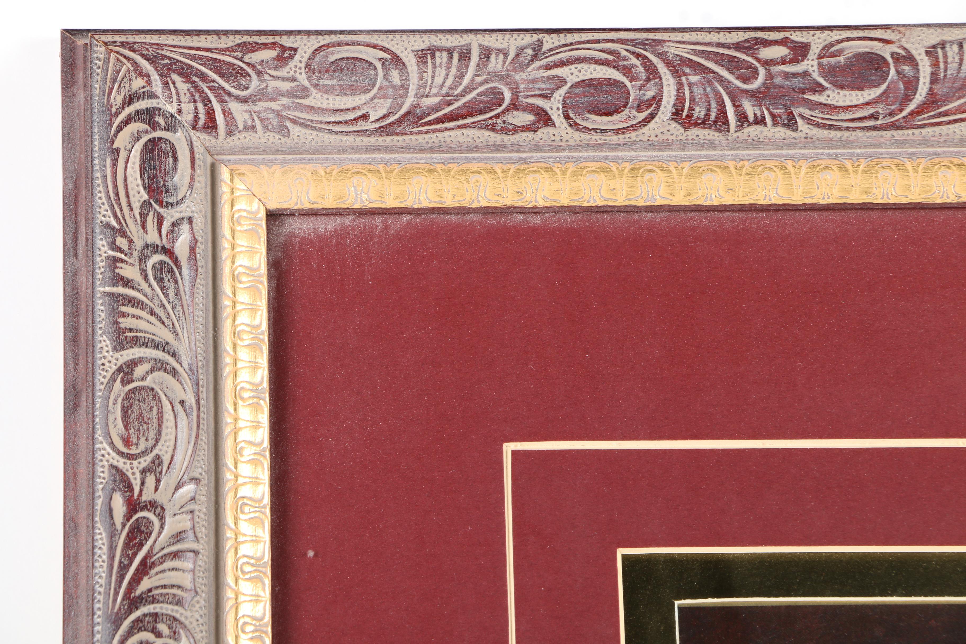 Offset Lithograph After Charles Clifton's Painting of Herons