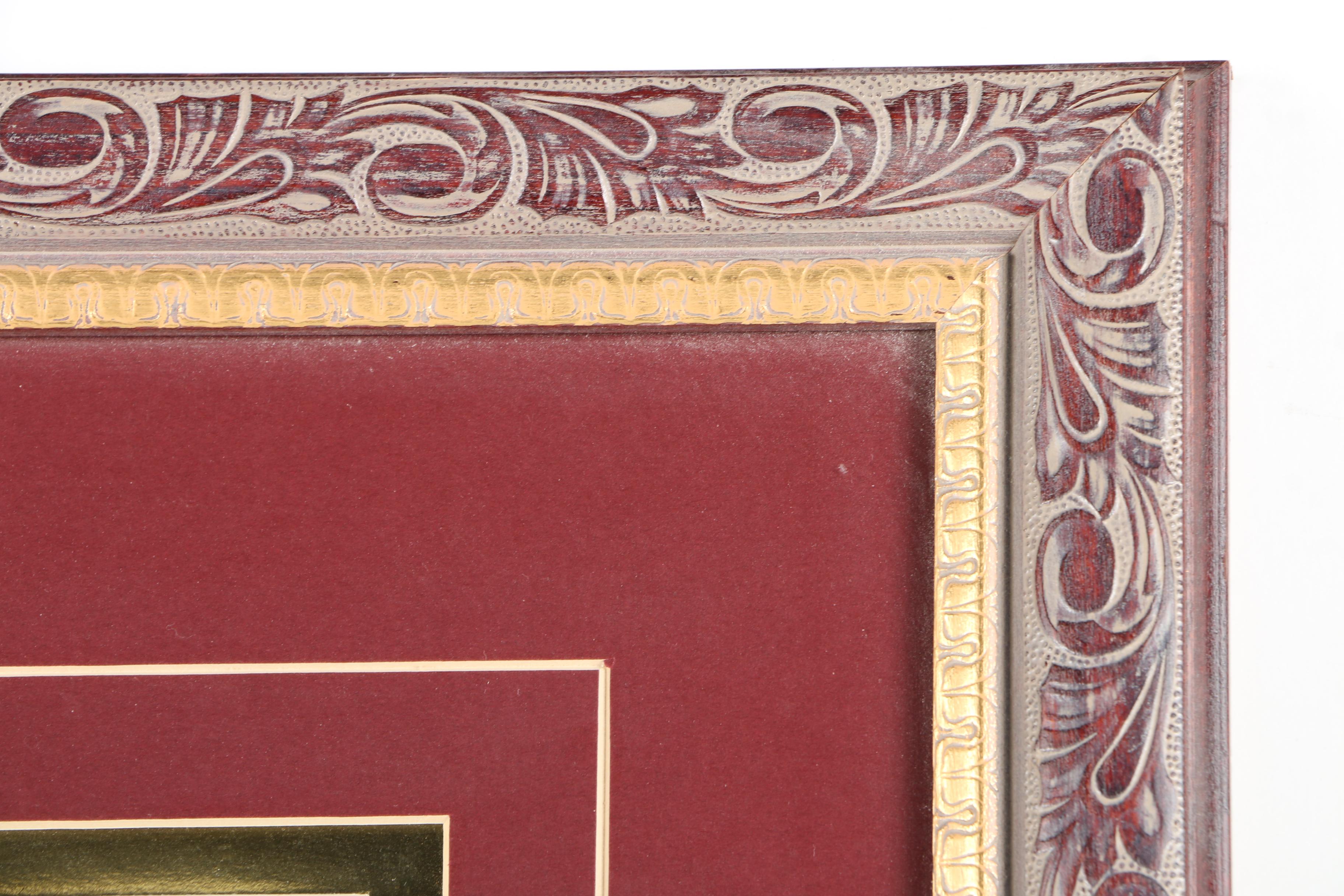 Offset Lithograph After Charles Clifton's Painting of Herons