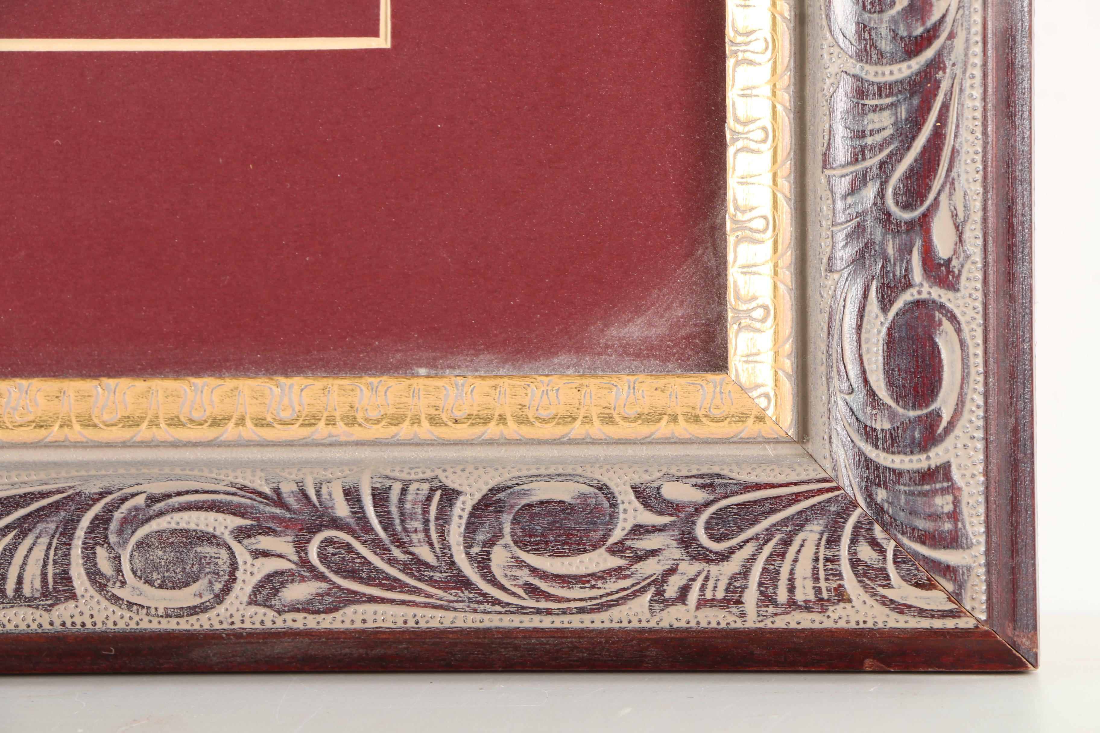 Offset Lithograph After Charles Clifton's Painting of Herons